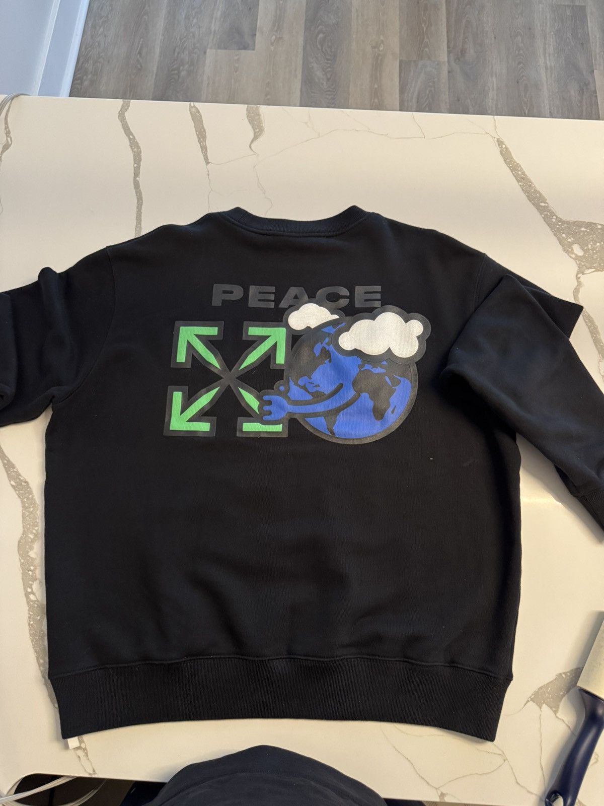 Off-White Off white crew neck Size US XL / EU 56 / 4 - 2 Thumbnail