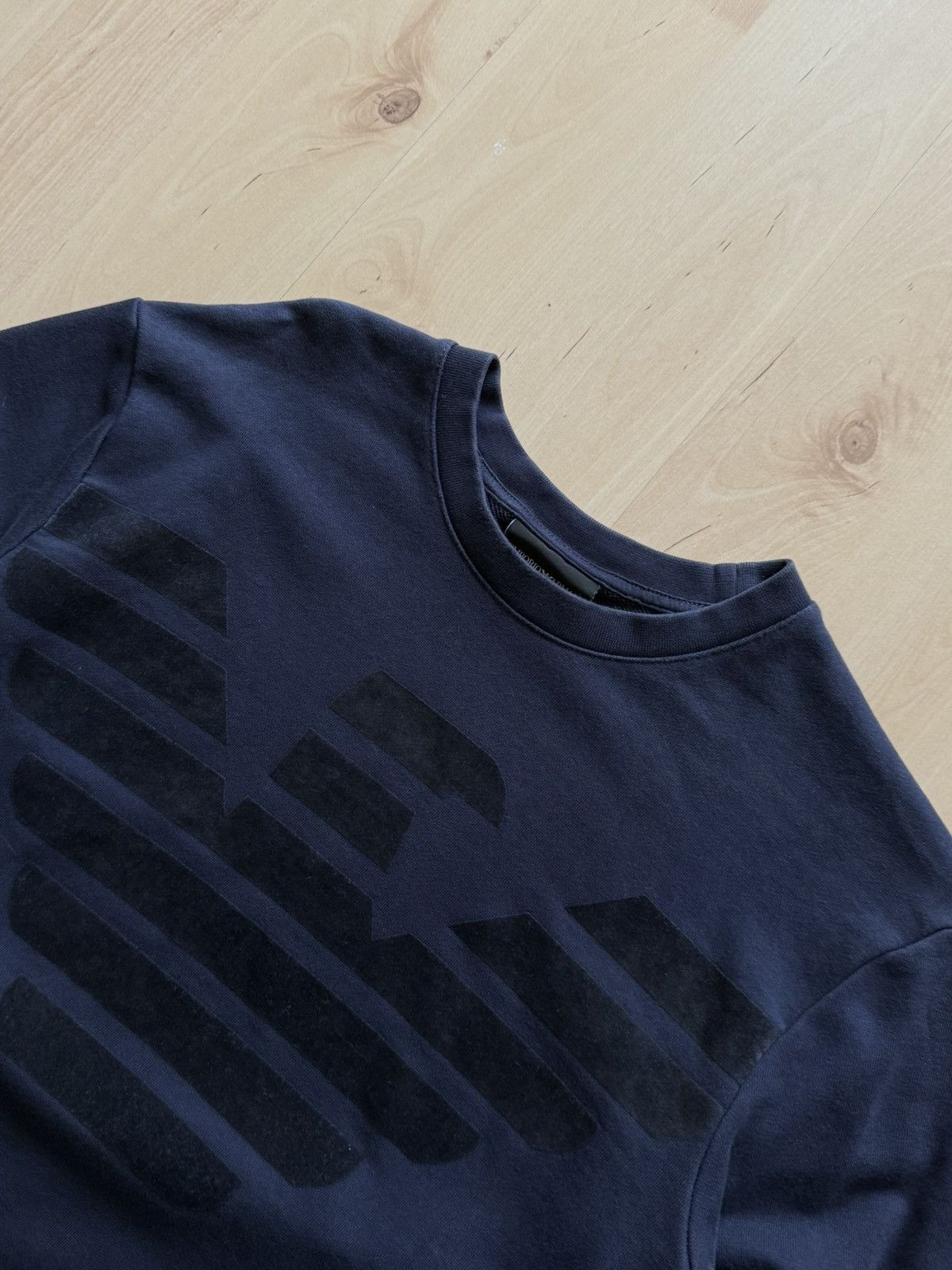 Emporio Armani Emporio Armani Logo crew boxy sweatshirt vintage Size US S / EU 44-46 / 1 - 2 Thumbnail