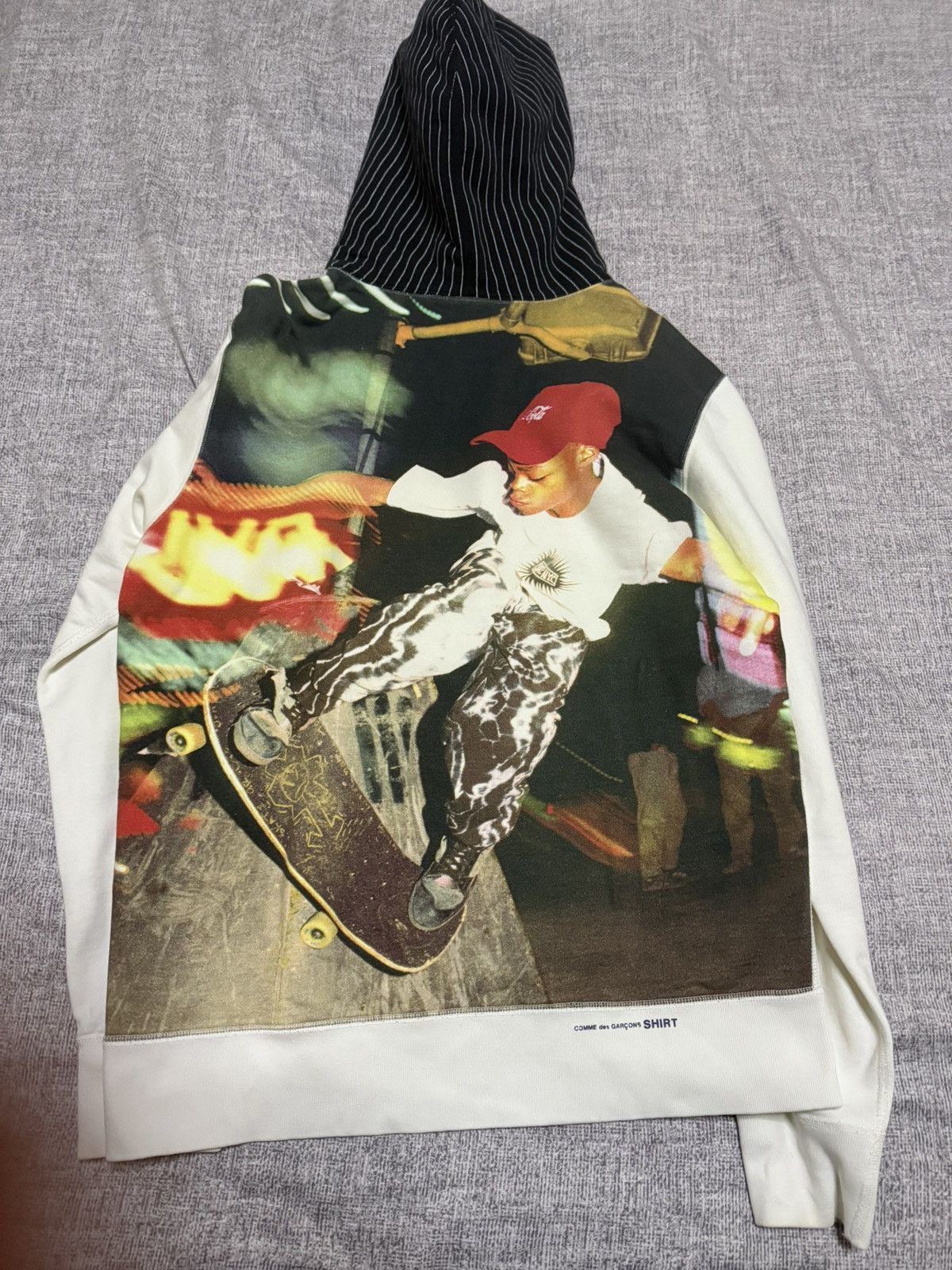 Comme des Garcons Supreme cdg Harold hunter box logo hood hoodie sweatershirt Size US M / EU 48-50 / 2 - 2 Thumbnail