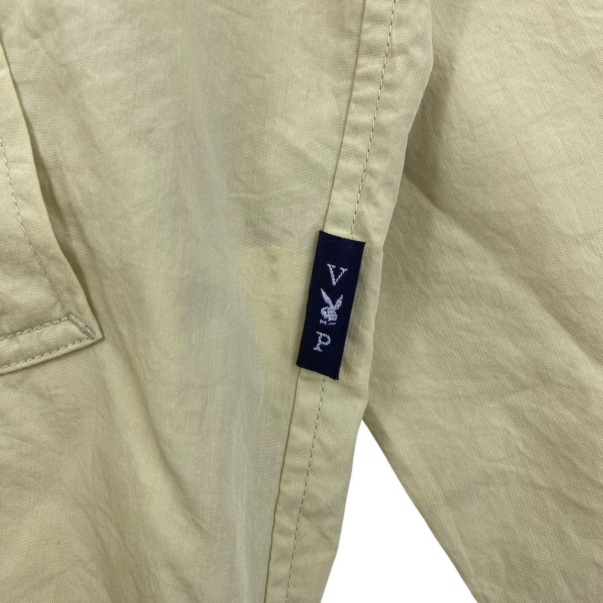 Playboy VIP PLAYBOY Collection Plain Beige Bomber Jacket Size US L / EU 52-54 / 3 - 8 Thumbnail