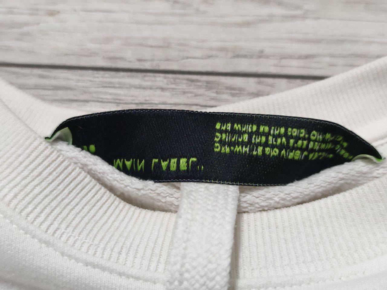 Off-White Off White Tape Arrows Cotton Sweatshirt White Size US M / EU 48-50 / 2 - 6 Thumbnail