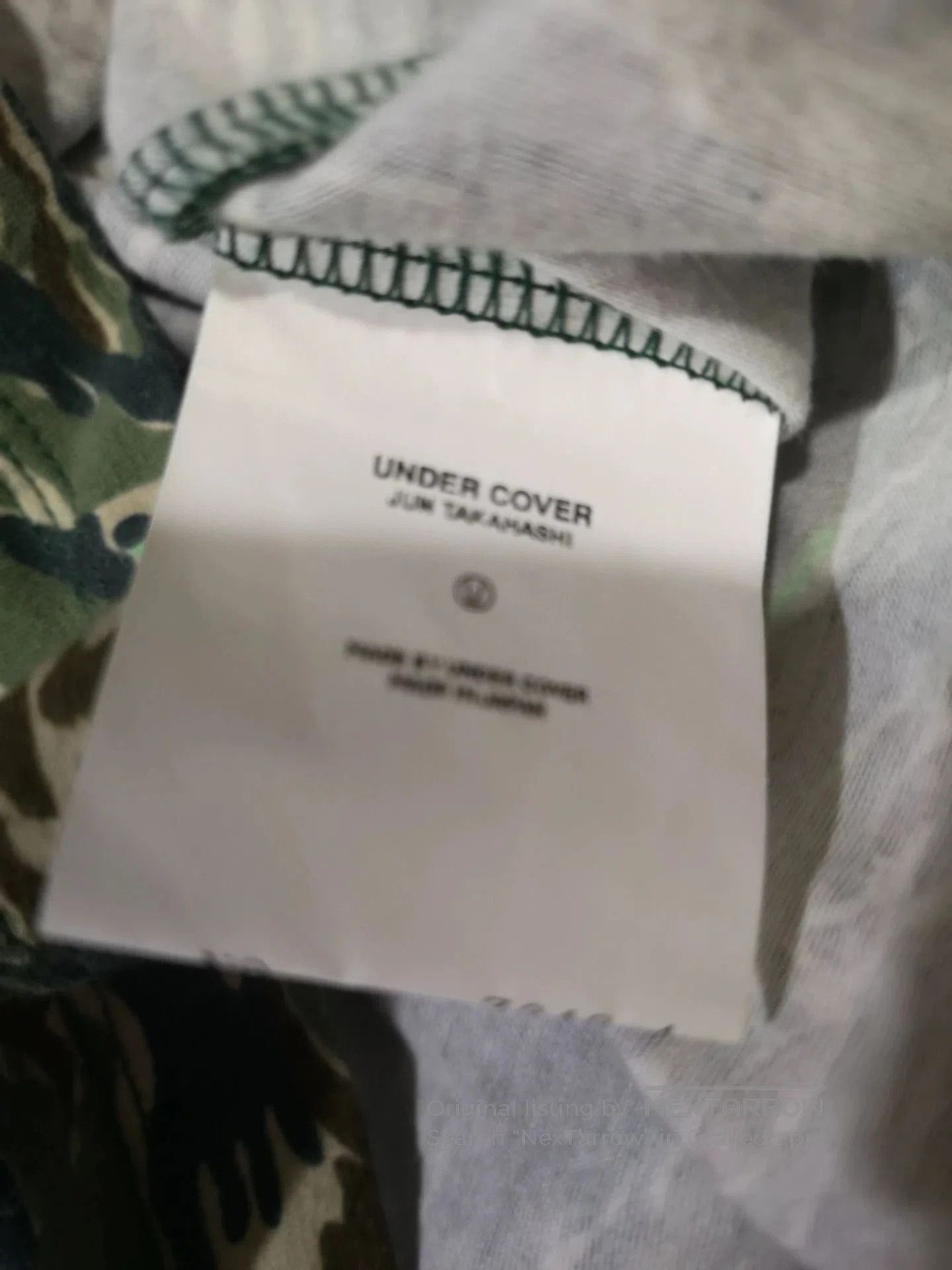 Undercover Undercover 01ss Vintage Short Sleeve Tee. Size US L / EU 52-54 / 3 - 5 Thumbnail