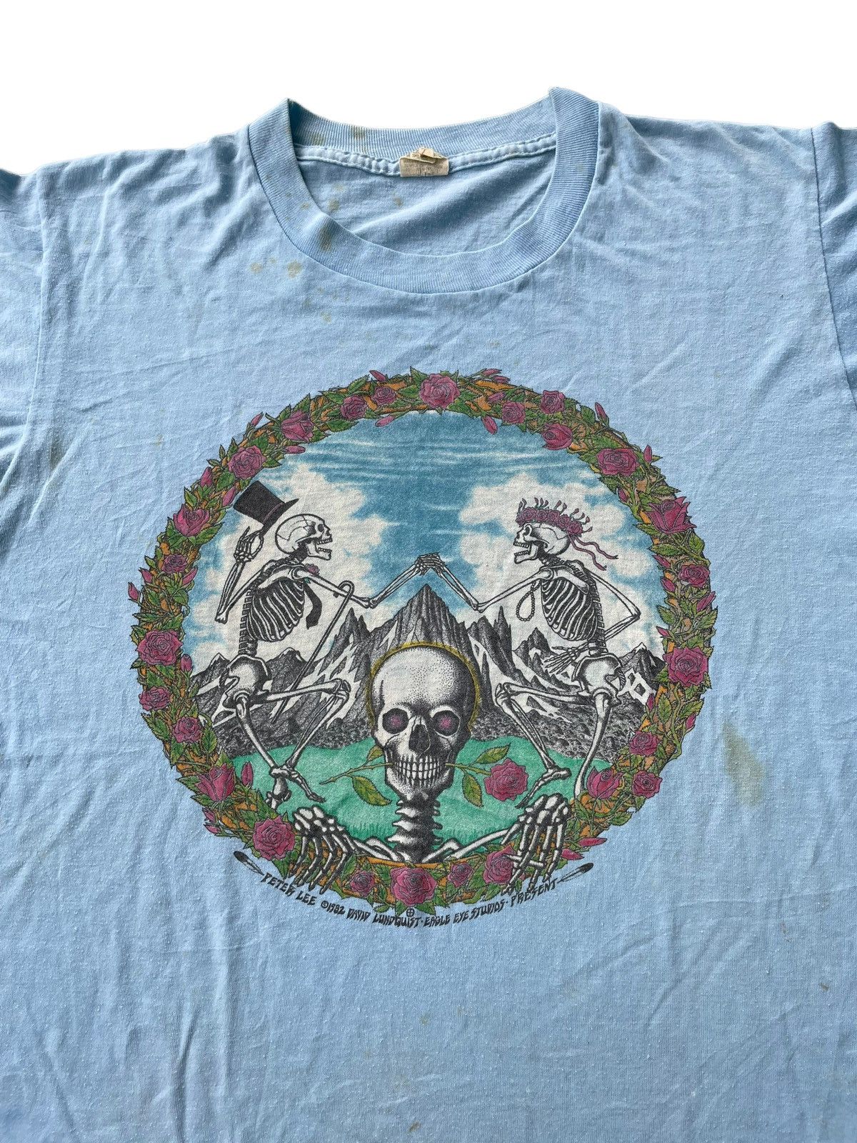 Grateful Dead VTG & Rare 1982 Grateful Dead Dancing Skeleton Size US M / EU 48-50 / 2 - 3 Thumbnail