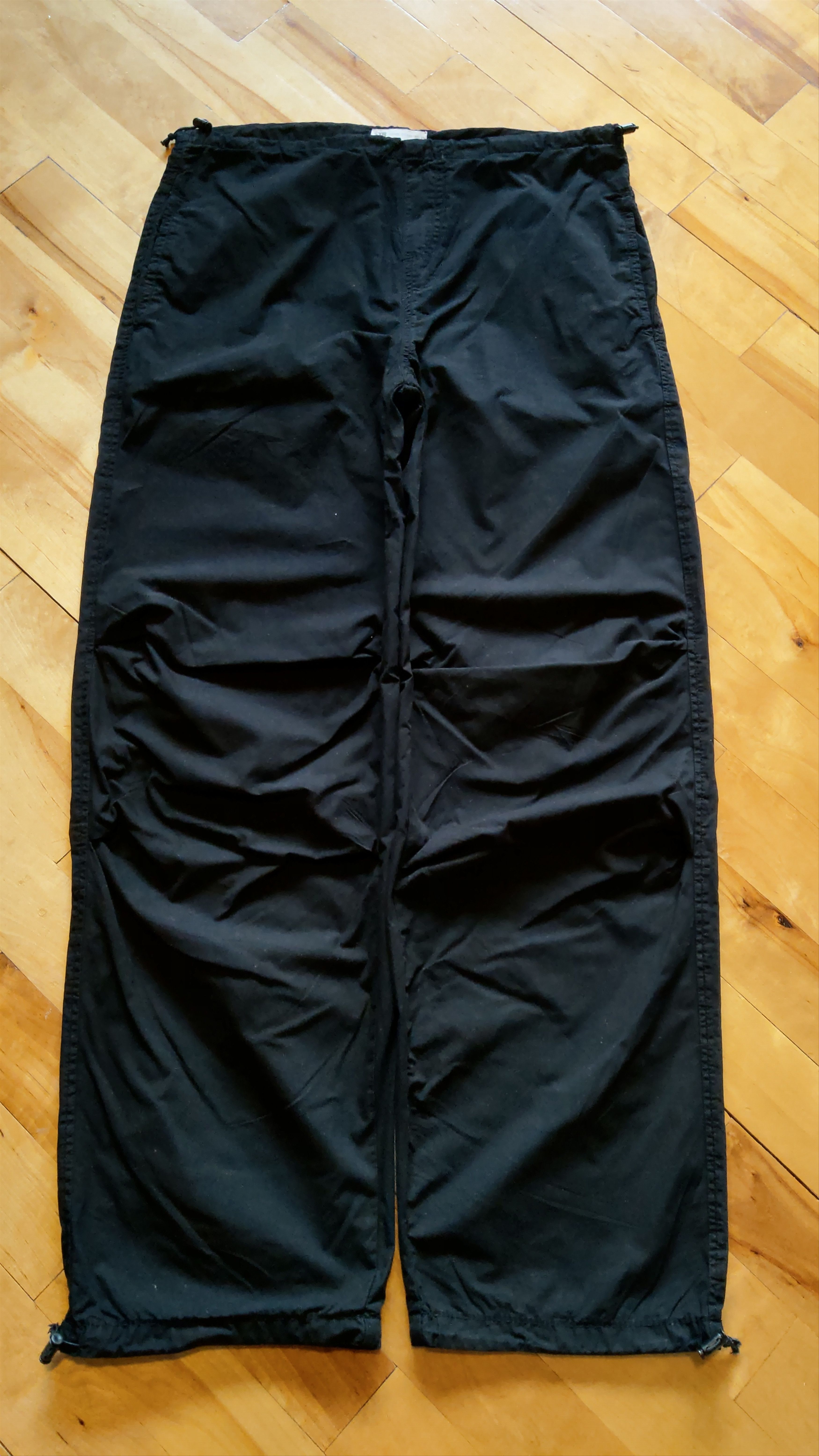 Japanese Brand × Vintage Minimalist Flared Pants Raver y2k Baggy Hacker Neo Alt Size US 32 / EU 48 - 10 Thumbnail