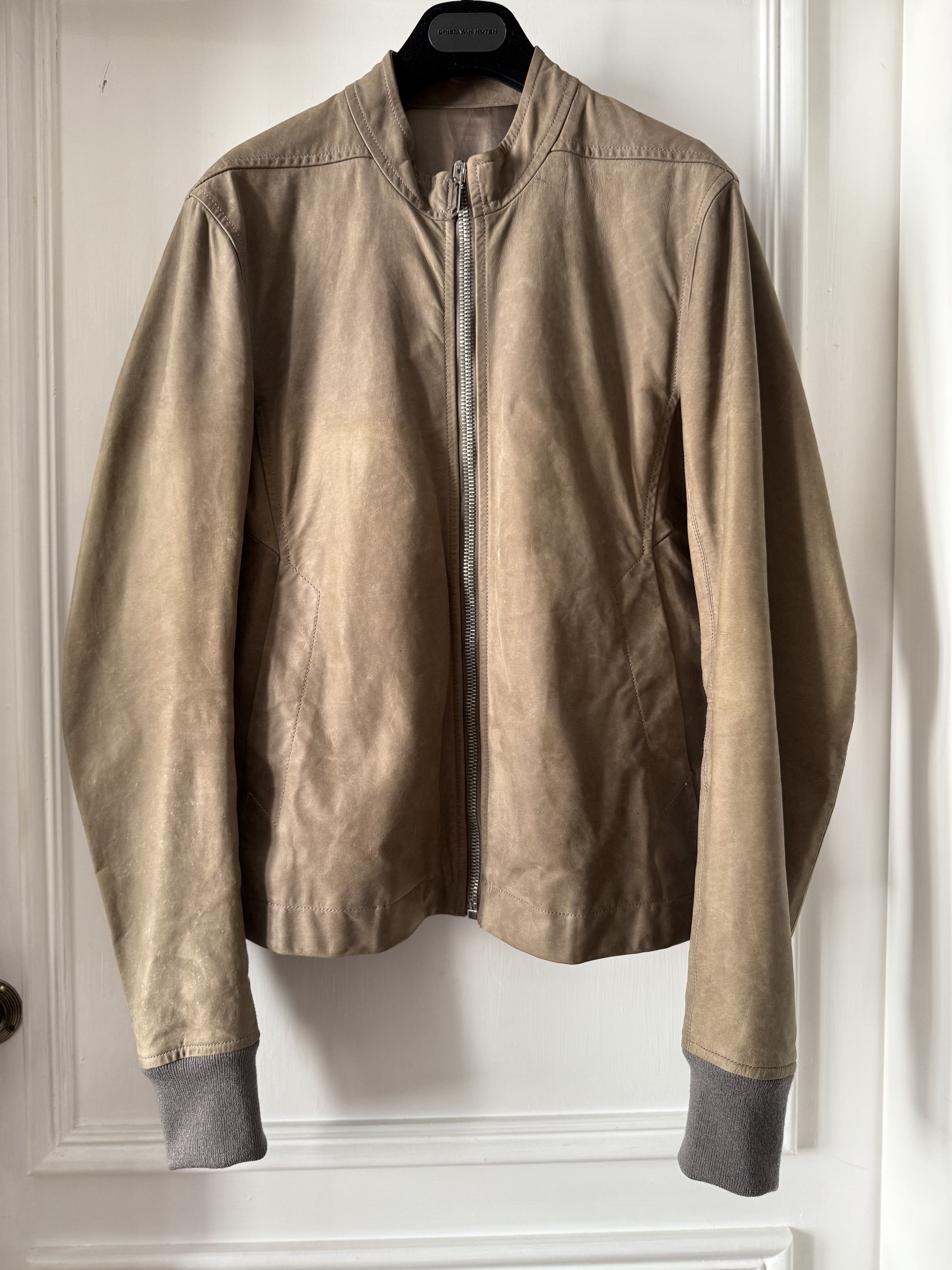 Rick Owens Rick Owens leather jacket -WORN COUPLE OF TIMES Size US M / EU 48-50 / 2 - 9 Thumbnail