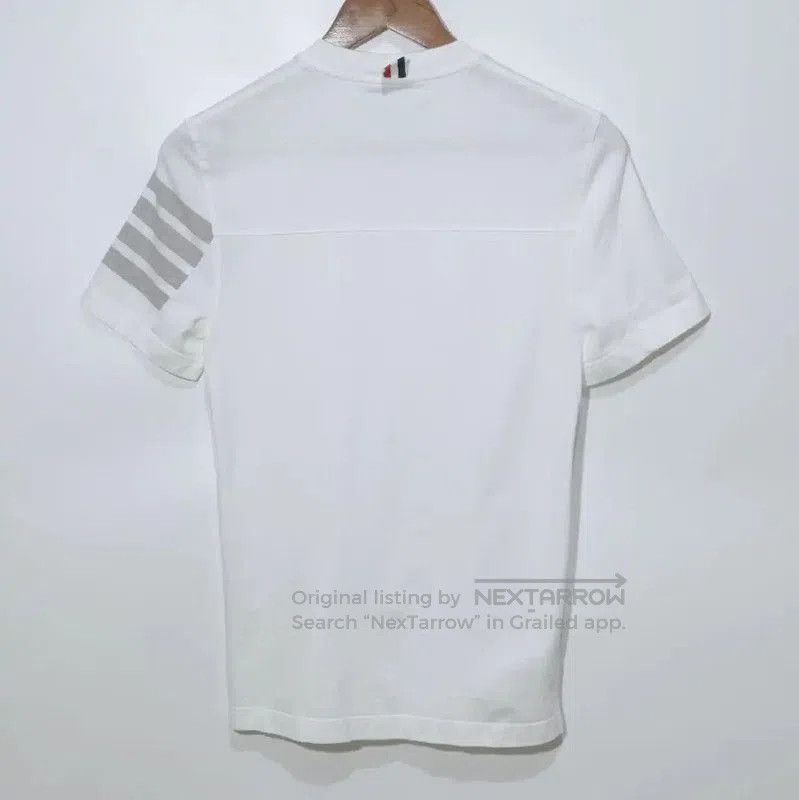 Thom Browne Thom Browne Women's White Cotton T-Shirt . Size S / US 4 / IT 40 - 2 Thumbnail