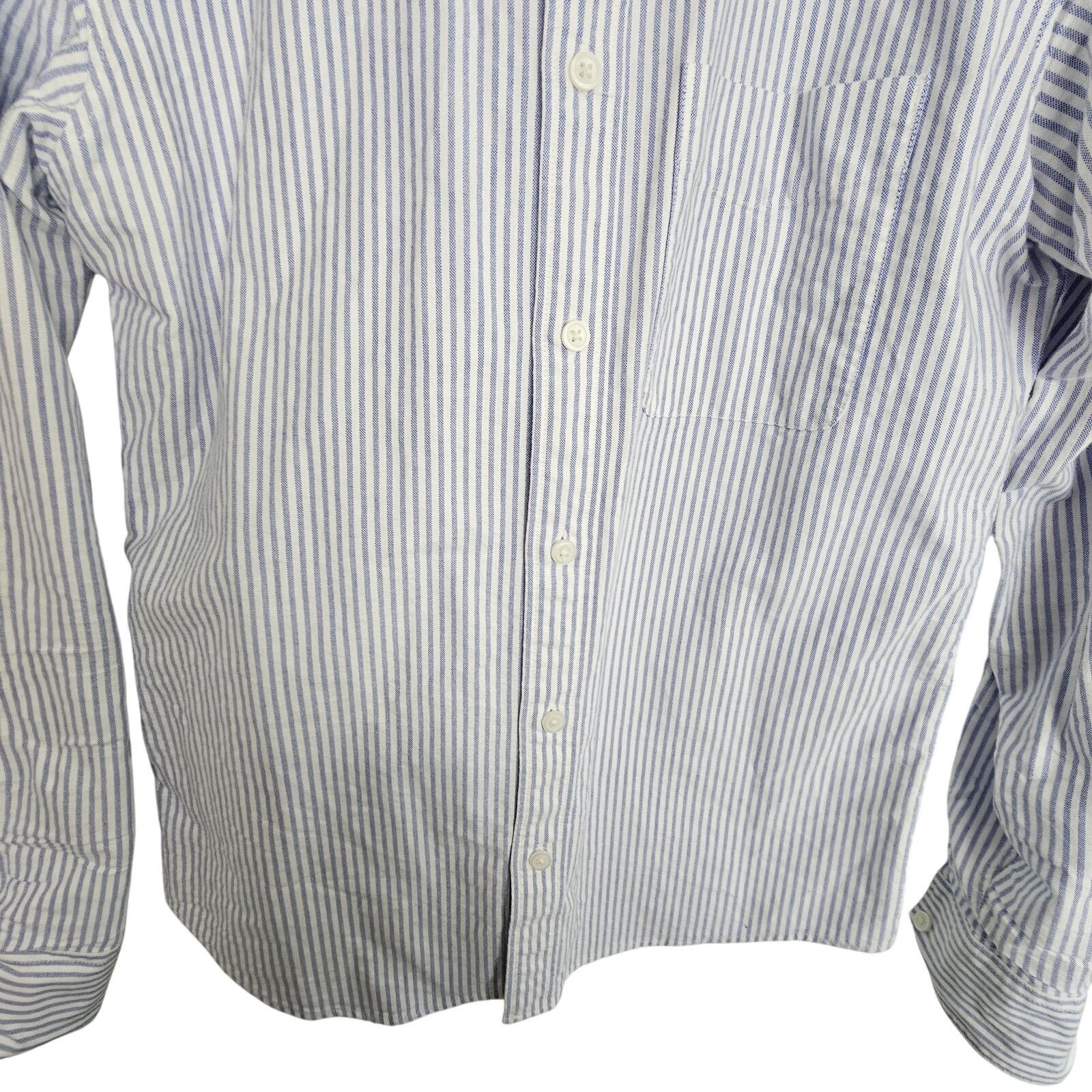 Everlane Everlane Shirt Blue Striped Button Down Long Sleeve Shirt XS Size US XS / EU 42 / 0 - 3 Thumbnail
