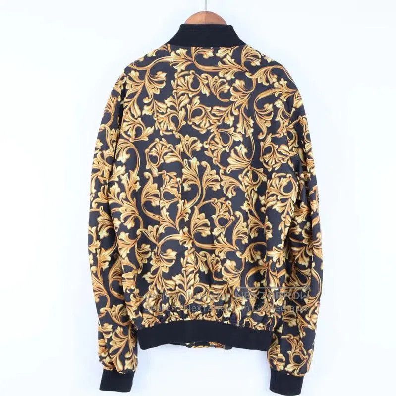 Versace Versace Spring Autumn Multicolor Bomber Jacket . Size US S / EU 44-46 / 1 - 2 Thumbnail
