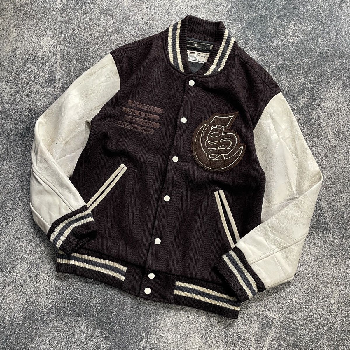 Other Number Nine Inviciblearmuda varsity jacket Size US L / EU 52-54 / 3 - 2 Thumbnail