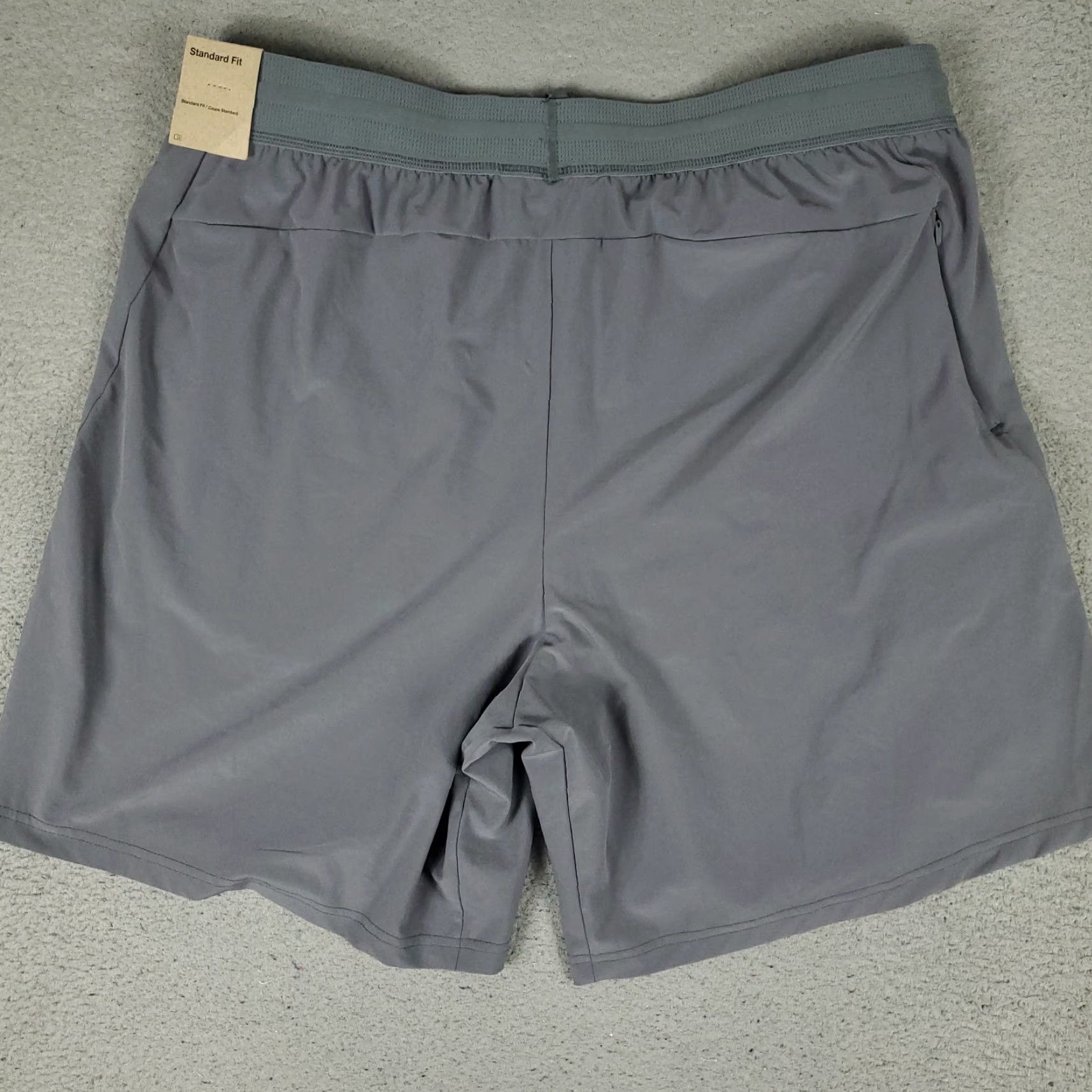 Nike Nike Shorts Mens 2XL Gray Dri Fit Active Athletic Training Flex Rep Lace Tie Size US 39 - 6 Thumbnail
