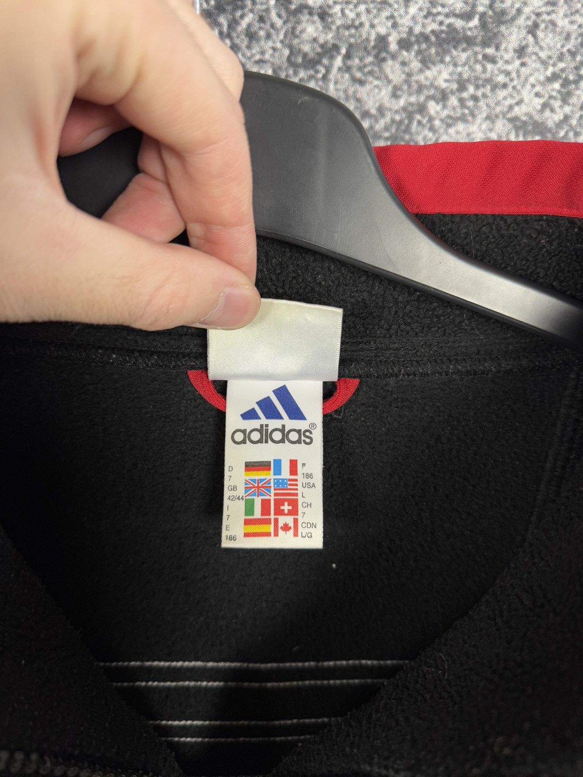 Adidas Adidas Vintage Fleece 1/4 Zip Jacket Retro Style 90s Size L Size US L / EU 52-54 / 3 - 12 Thumbnail