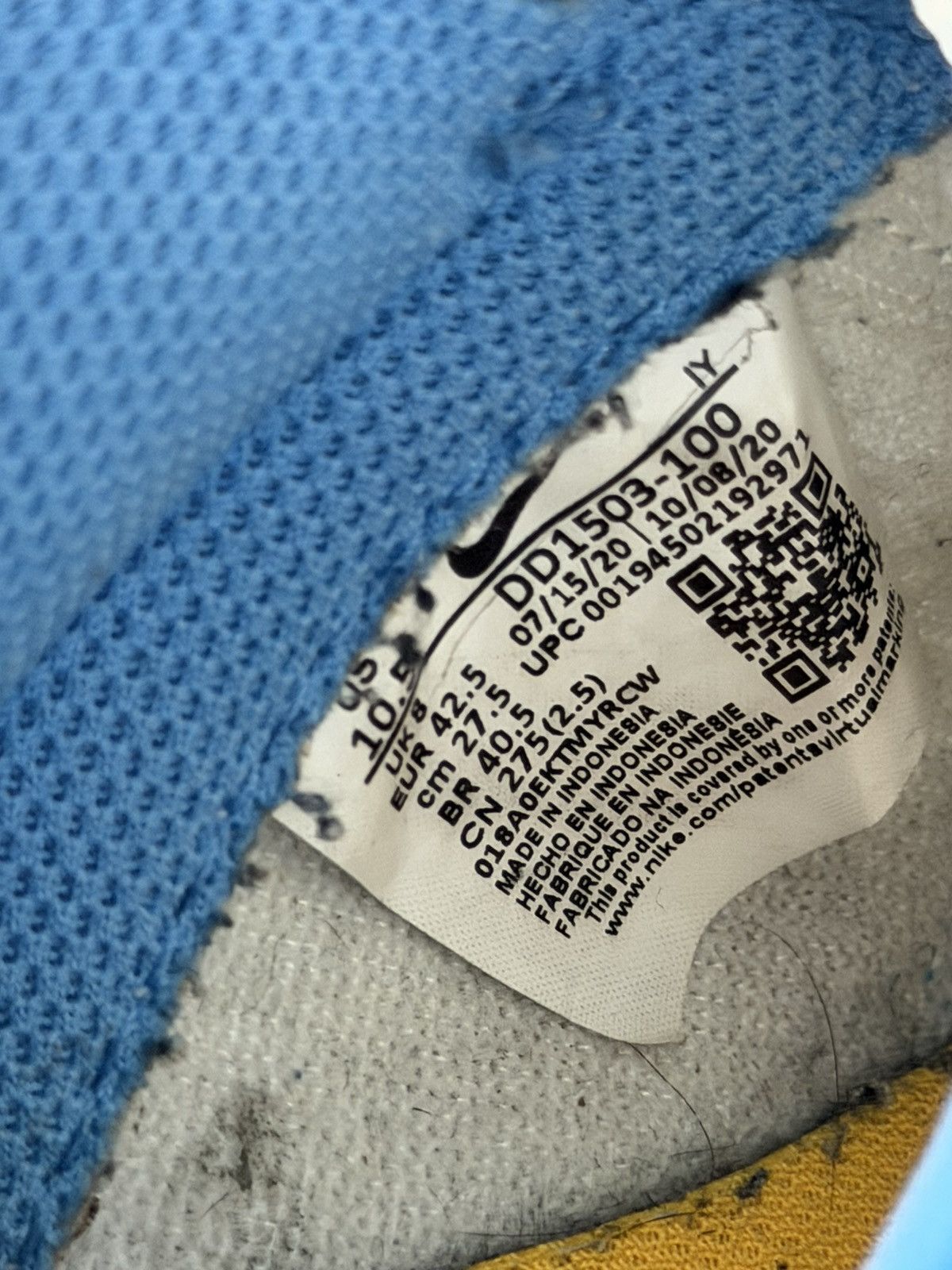 Nike Nike UNC dunk low Size US 9 / EU 42 - 5 Thumbnail