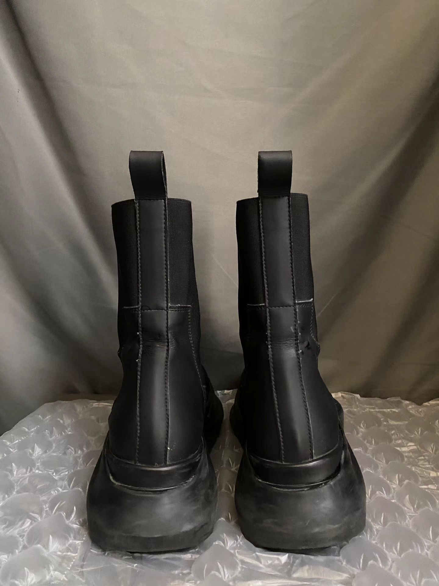 Rick Owens Tank Sole Chelsea Boots
