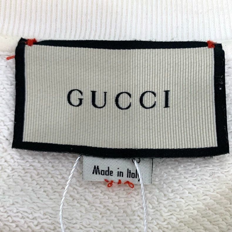Gucci Gucci Logo cartoon printed round-neck beige cotton long-sle Size US XS / EU 42 / 0 - 5 Thumbnail