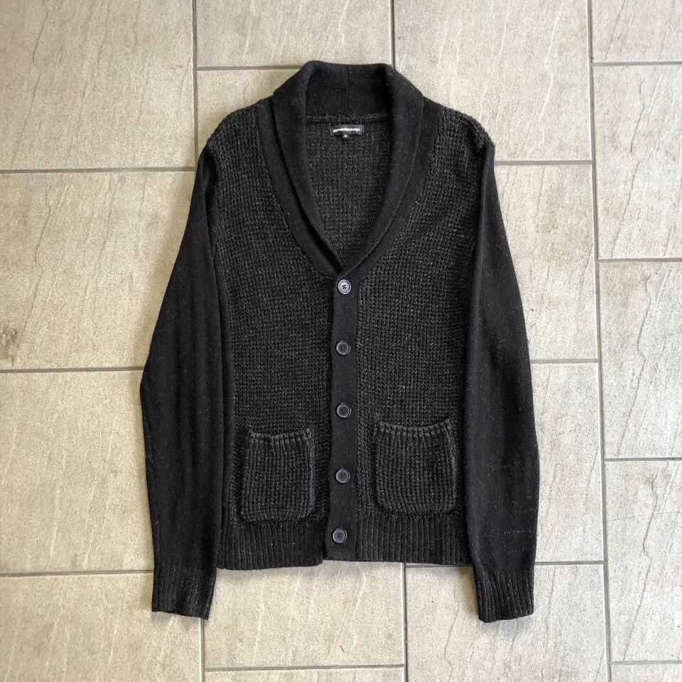 Semantic Design Semantic Design hybrid knit cardigan | Grailed