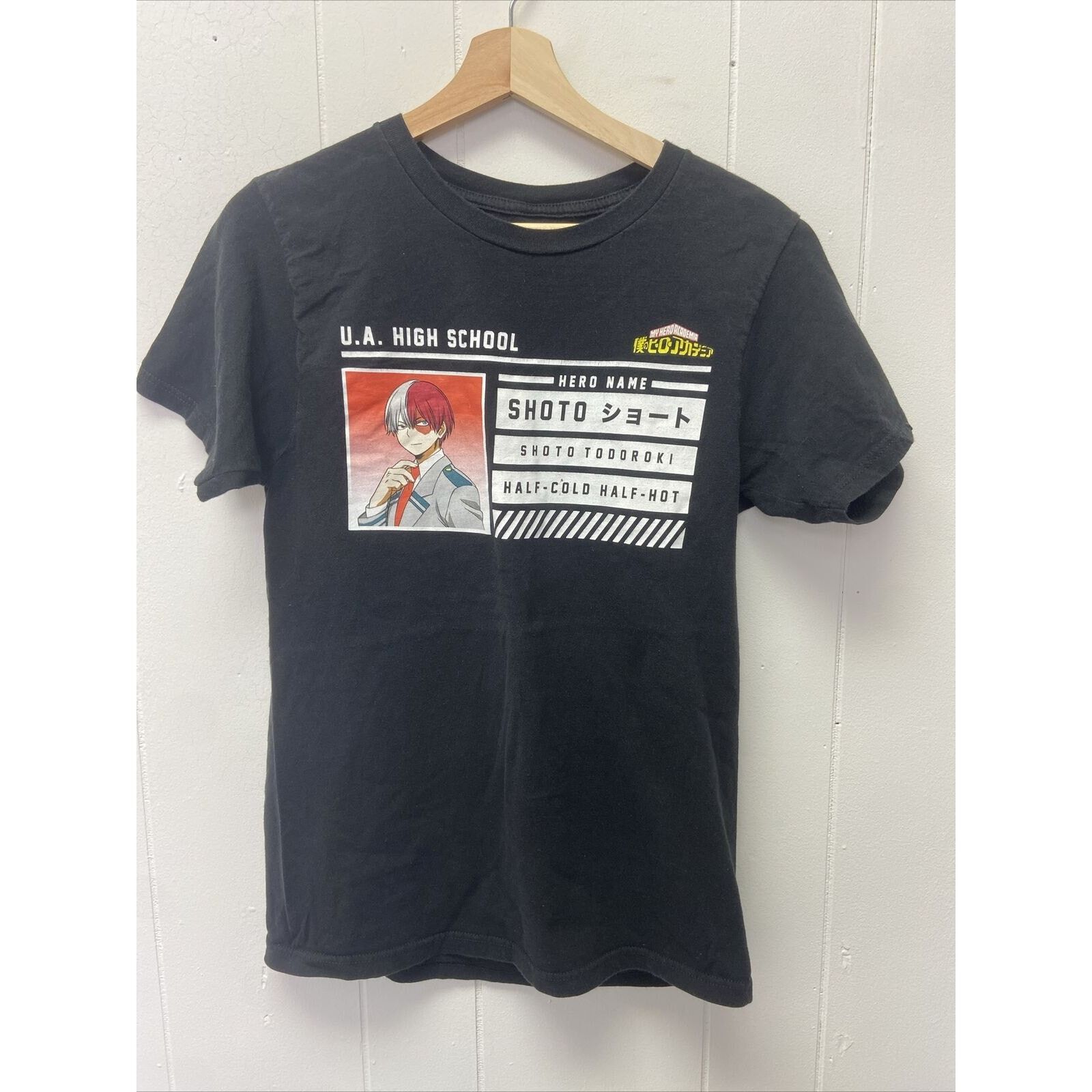 Anime My Hero Academia SHOTO Half Cold Half Hot T-Shirt Size Small Size US S / EU 44-46 / 1 - 1 Thumbnail