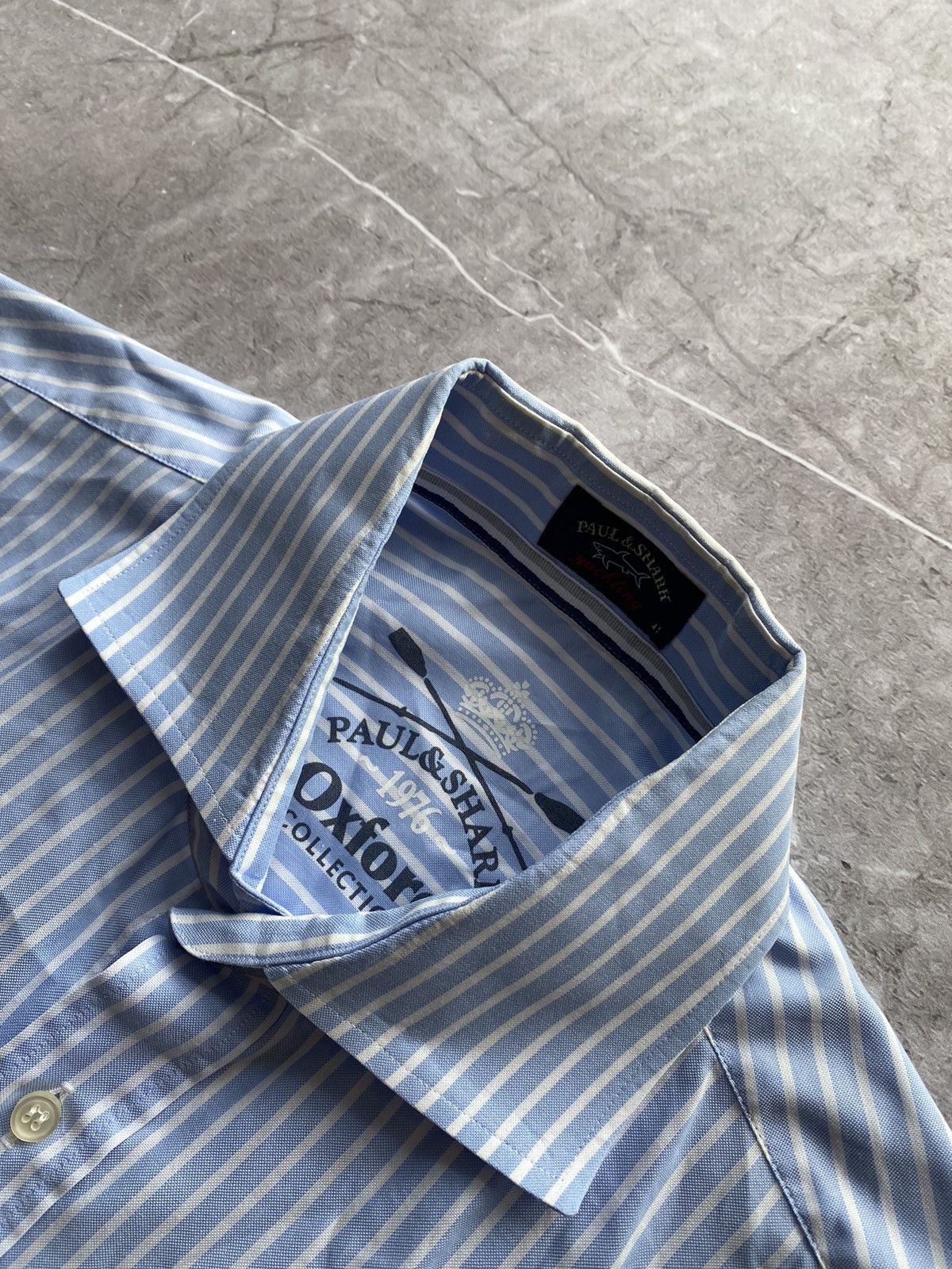 Paul & Shark Rare Paul & Shark Yachting Oxford Collection Shirt Button Up Size US L / EU 52-54 / 3 - 5 Thumbnail