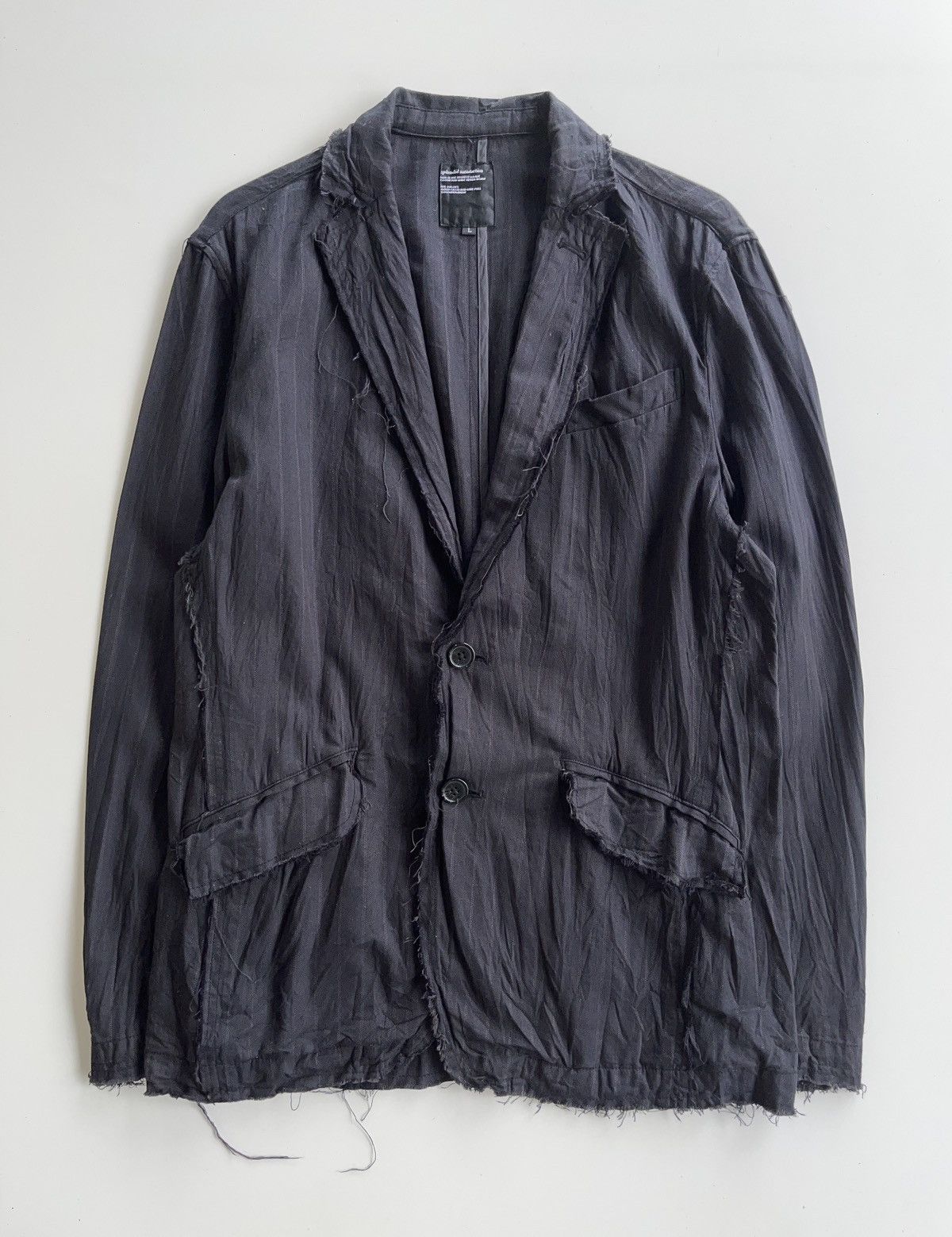Japanese Brand Japanese Splendid Satisfaction Unfinished Distressed Design Size US L / EU 52-54 / 3 - 4 Thumbnail