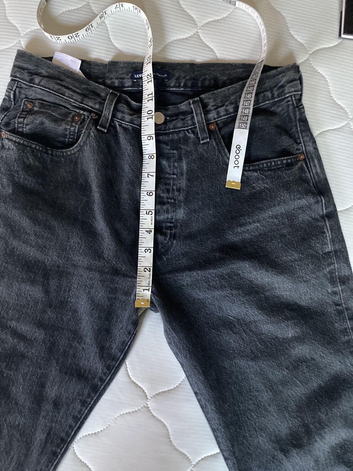 Levi's Levis Made & Crafted 501 Black Stonewash jeans Size US 32 / EU 48 - 6 Thumbnail