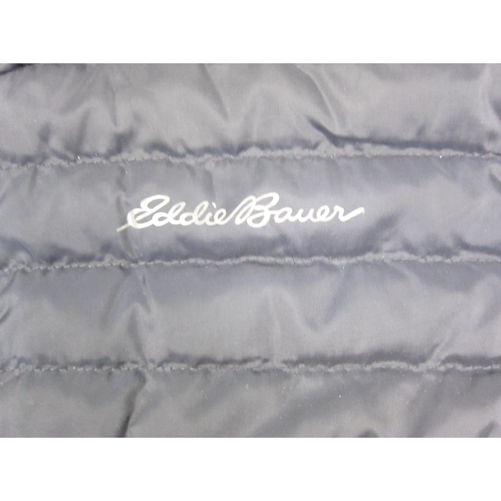 Eddie Bauer Eddie Bauer Puffer Vest Womens L Blue 650 Down Fill Quilted Sleeveless Zip Vest Size L / US 10 / IT 46 - 3 Thumbnail