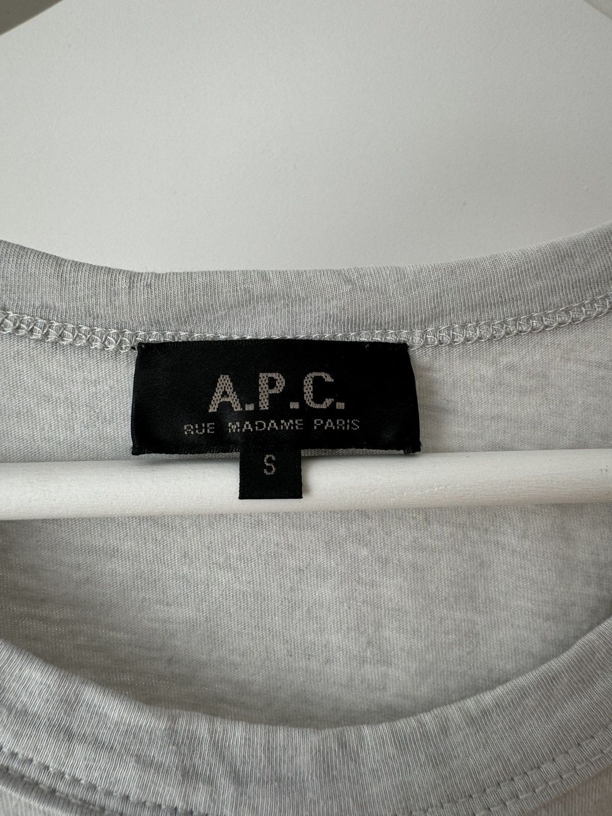 A.P.C. A.P.C. Rue Madame Paris T-shirt basic Size US S / EU 44-46 / 1 - 3 Thumbnail