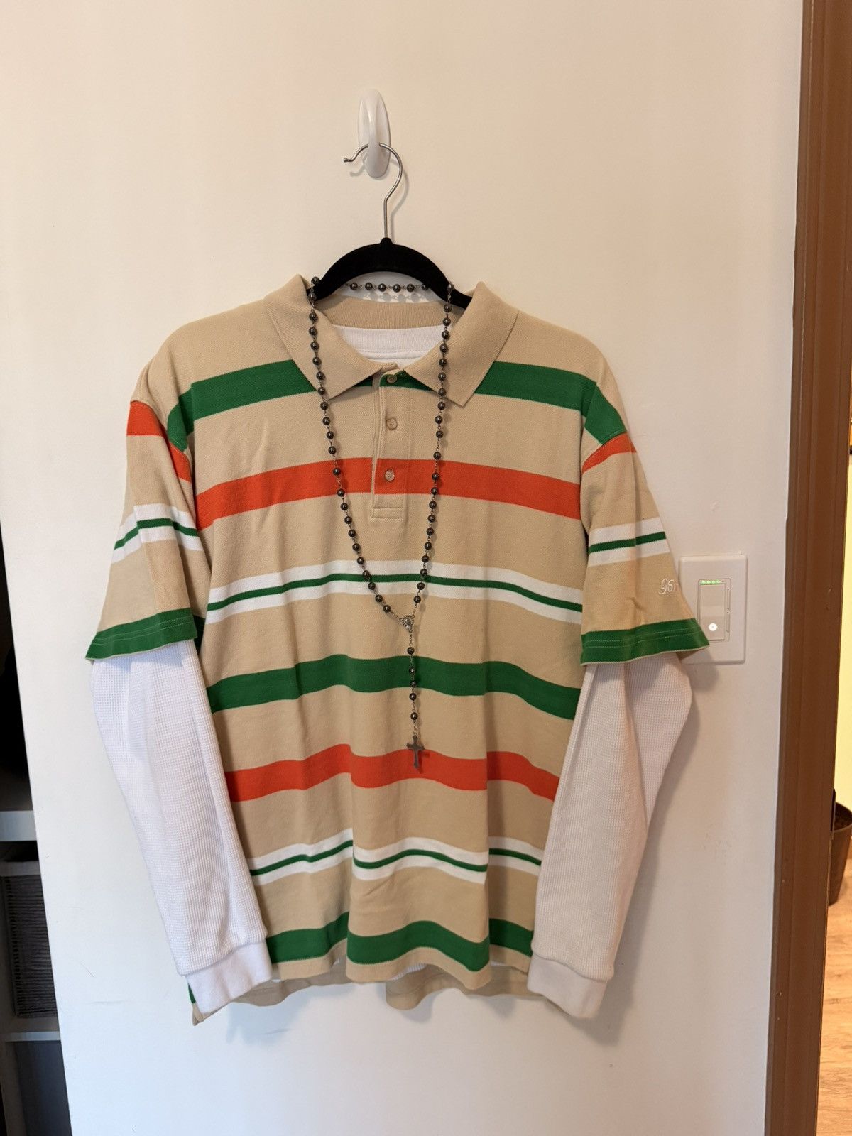 Other 96 North striped polo shirt Size US L / EU 52-54 / 3 - 1 Thumbnail