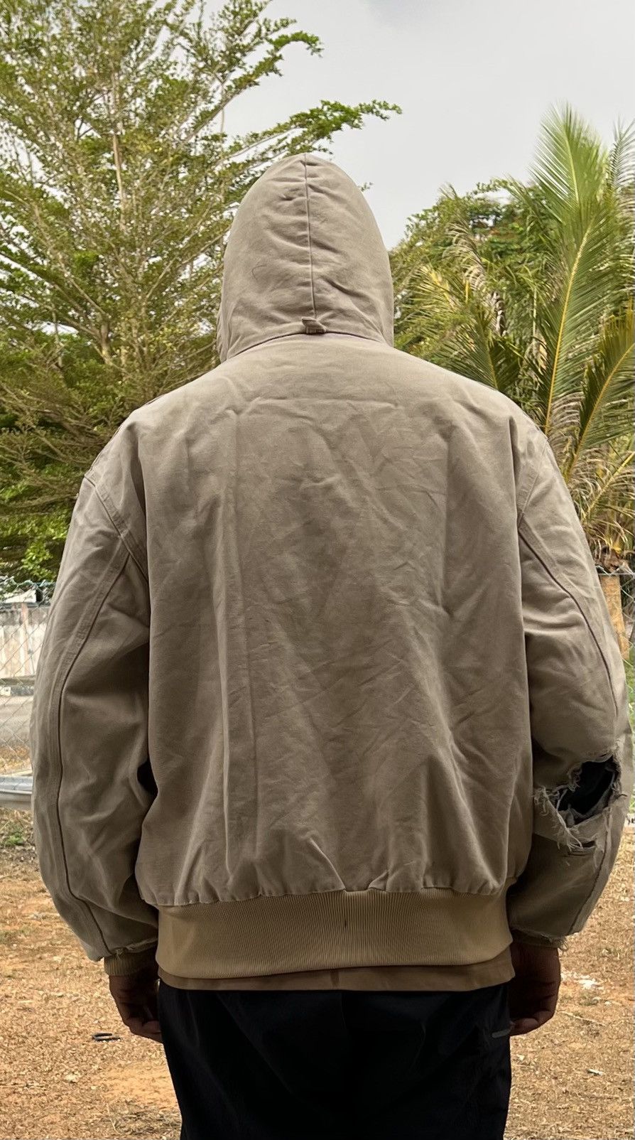 Carhartt Vintage Y2K Thrashed Distressed Carhartt Jacket Size US XL / EU 56 / 4 - 18 Thumbnail