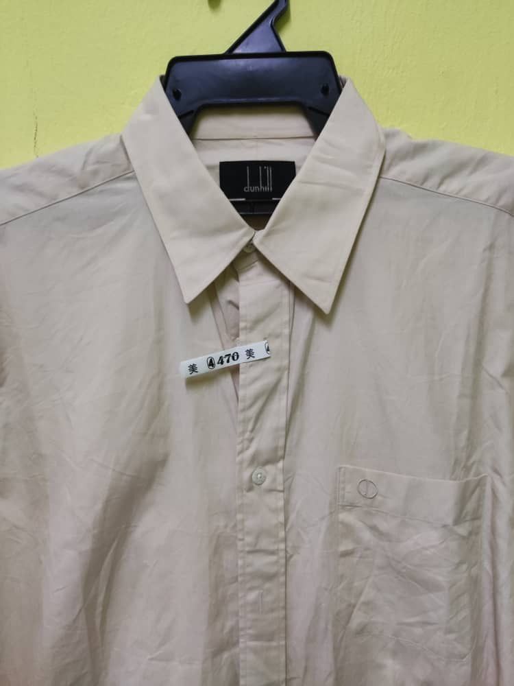 Alfred Dunhill Dunhill Shirt man's long sleeve Size US L / EU 52-54 / 3 - 9 Thumbnail