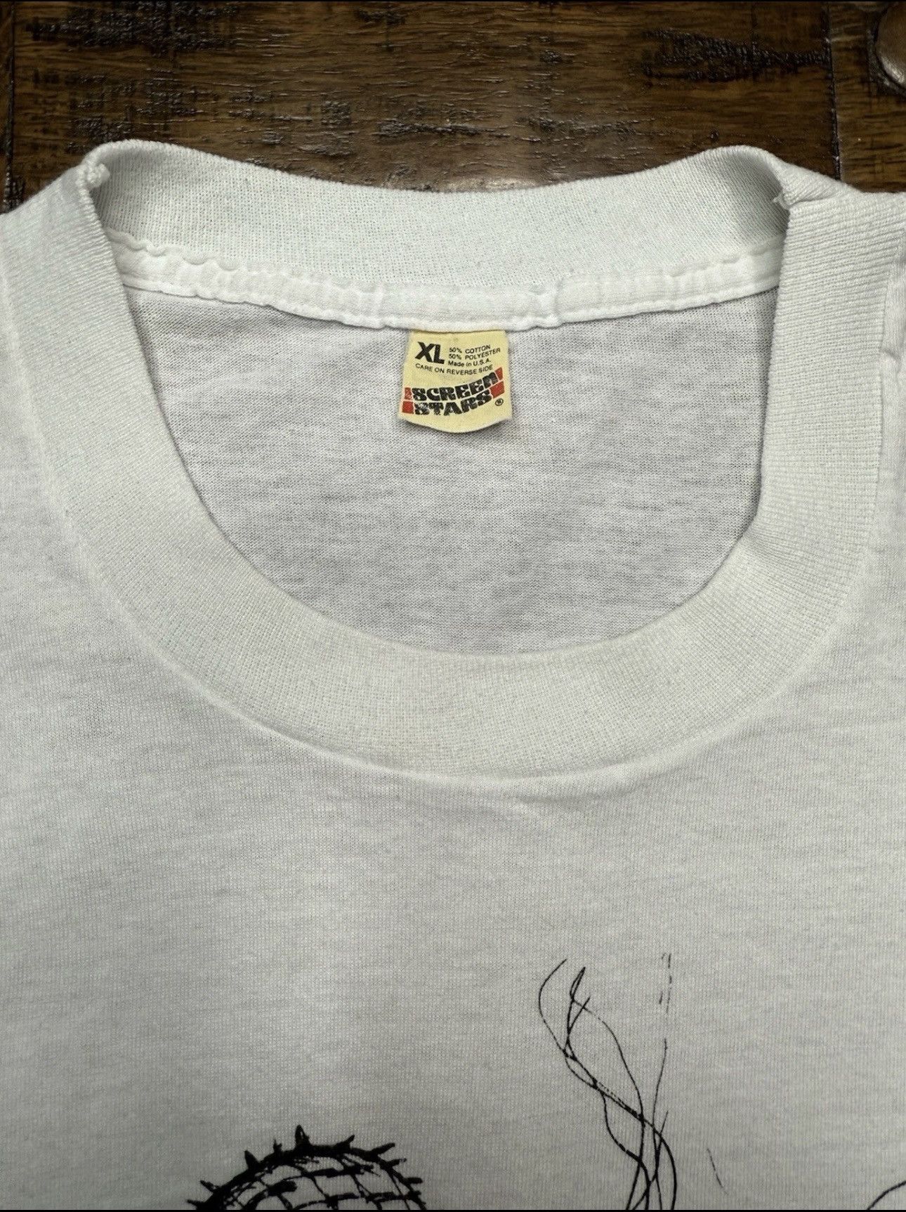 Vintage Title: 1991 Clive Barker Cenobite Tee XL Single Stitch Horro Size US XL / EU 56 / 4 - 6 Thumbnail