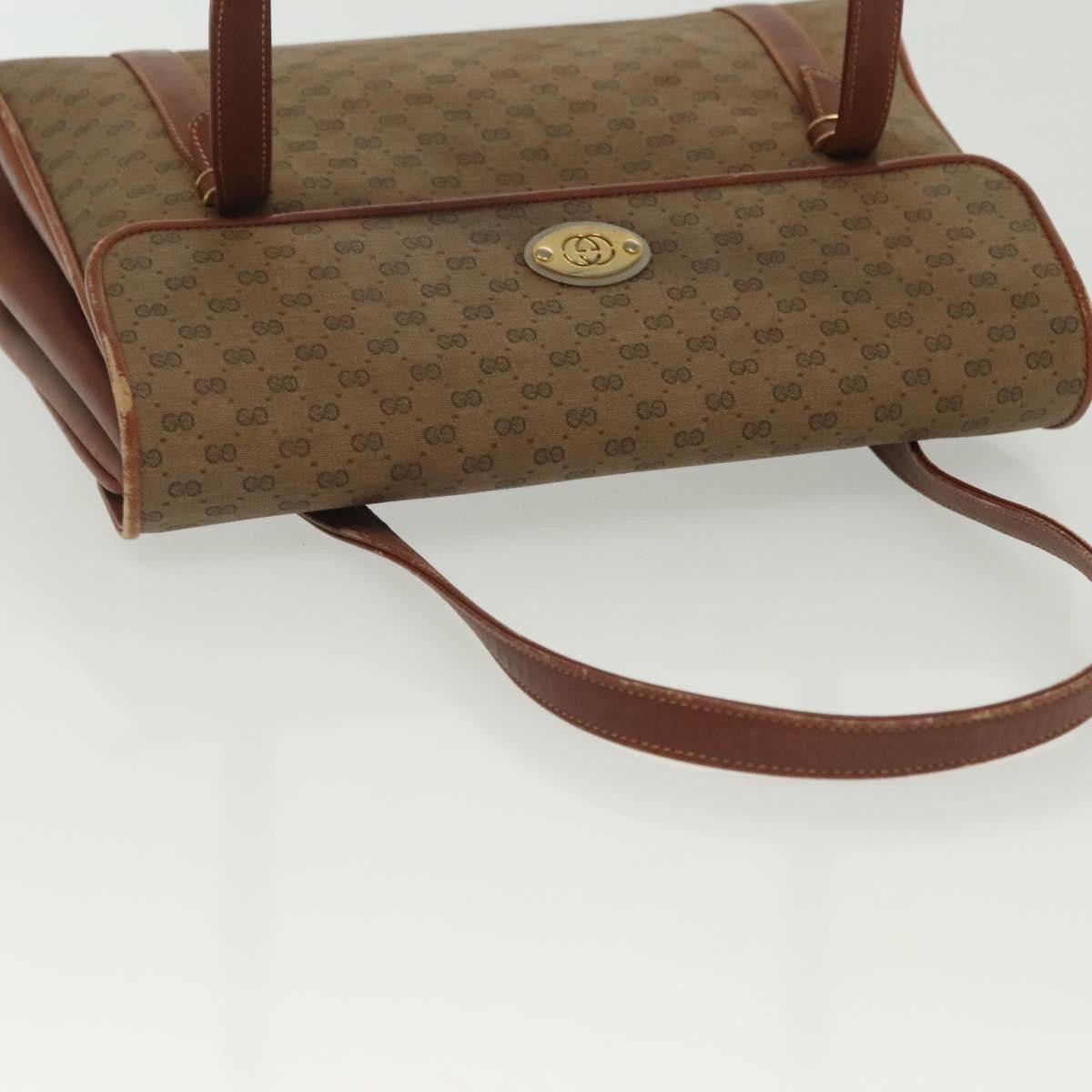 Gucci GUCCI Micro GG Supreme Hand Bag Pvc Beige Gold 000 46 000 46 Size ONE SIZE - 6 Thumbnail