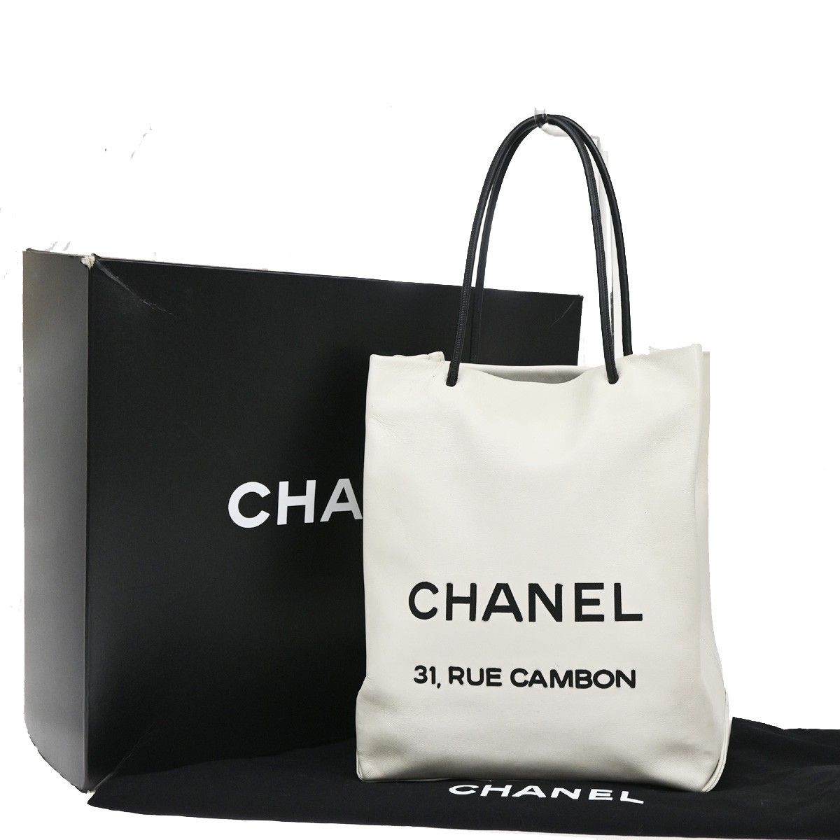 Chanel Chanel Essential 31 Rue Cambon Shopping Tote Leather Size ONE SIZE - 1 Thumbnail