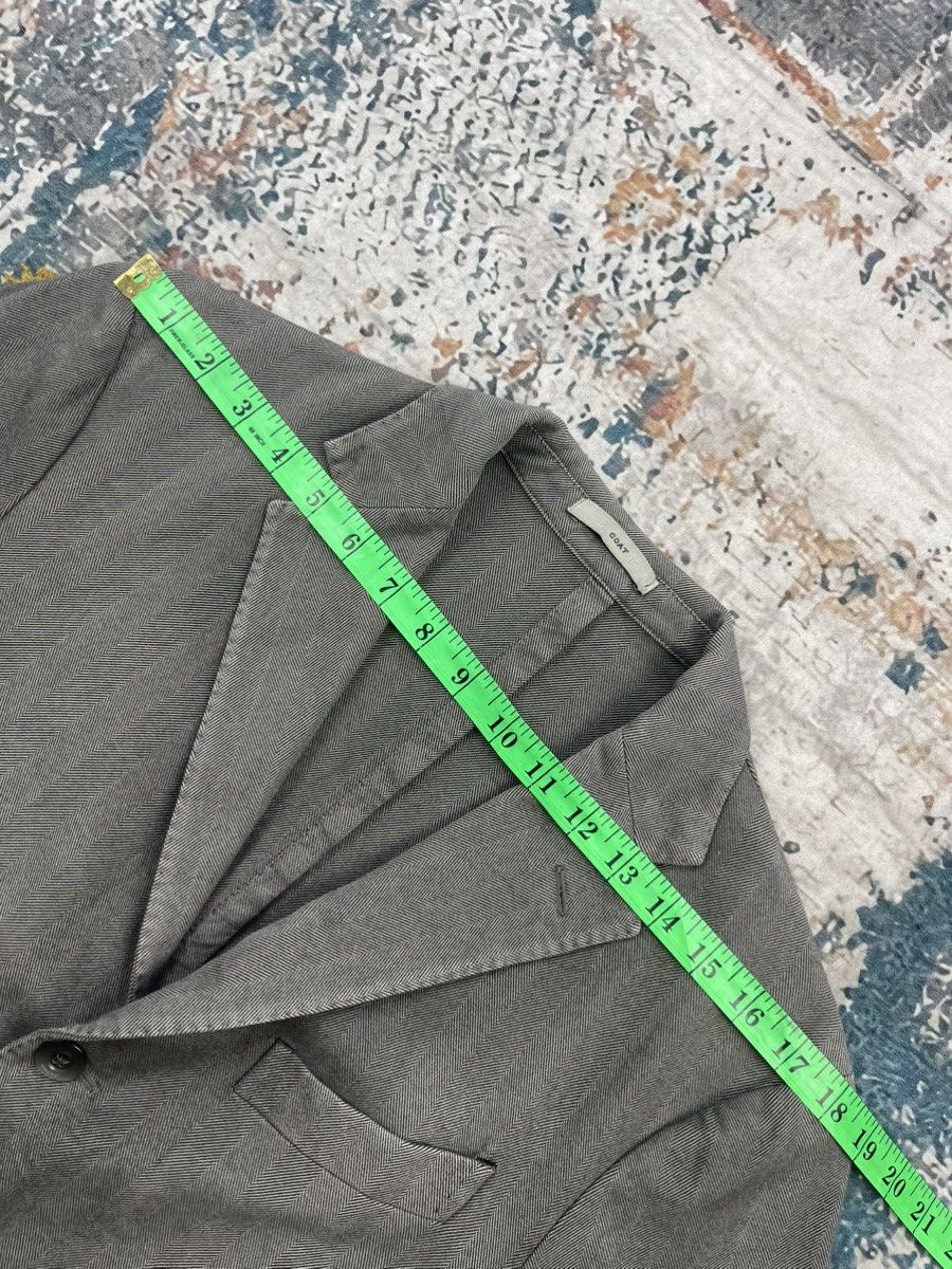 Boglioli Boglioli Herringbone R3302G Double Slit Coat Jackets Size US M / EU 48-50 / 2 - 20 Thumbnail
