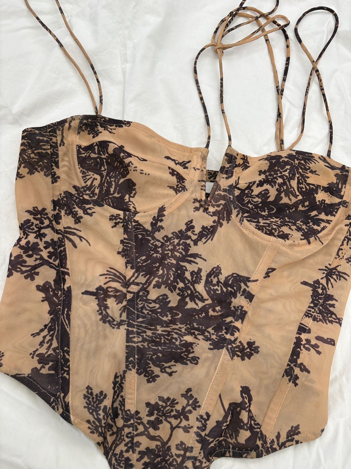 Miaou Miaou aphex corset gold toille Size M / US 6-8 / IT 42-44 - 2 Thumbnail
