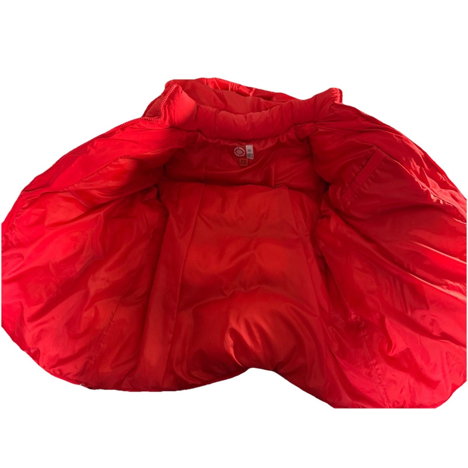 Other Nōiz Unlimited Red Quilted Puffer Coat, Hood Stash Pocket Size US XXL / EU 58 / 5 - 4 Thumbnail