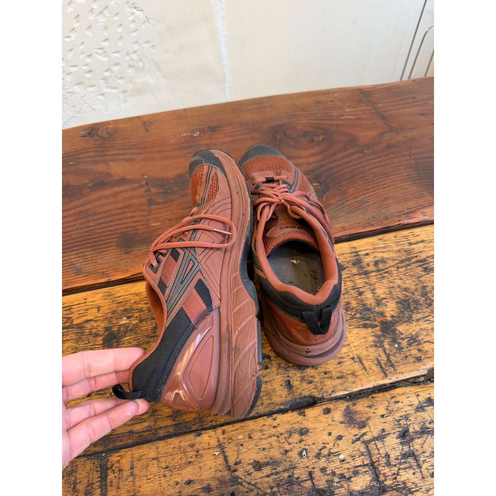 Asics × Kiko Kostadinov M1n3 NA Acics x Kiko Kostadinov 'Terracotta' Gel Burz 2 Size US 11.5 / EU 44-45 - 4 Thumbnail