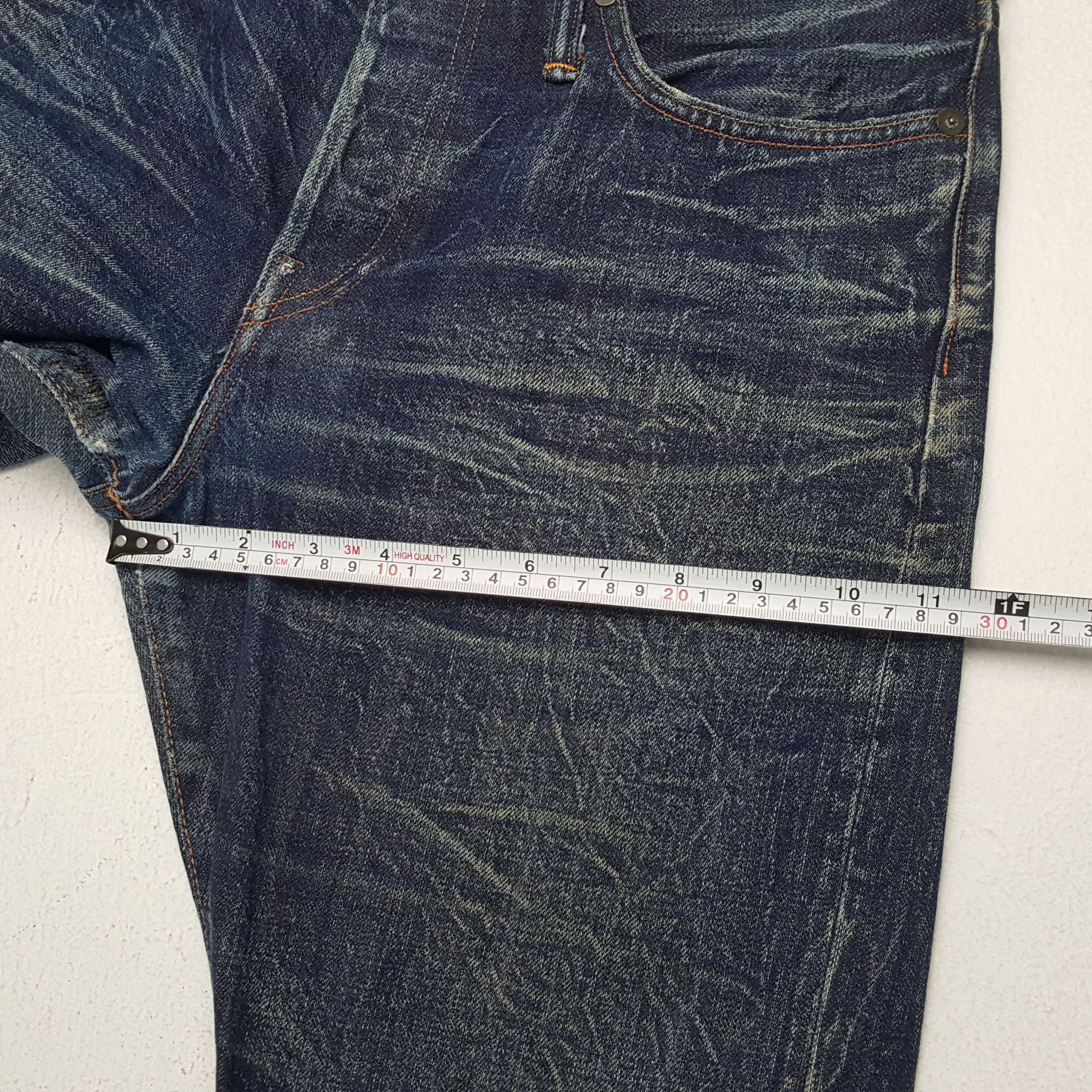 Evisu × Japanese Brand × Vintage EVISU Japanese Brand Streetwear Custom Logo Style Jeans Size US 31 - 9 Thumbnail