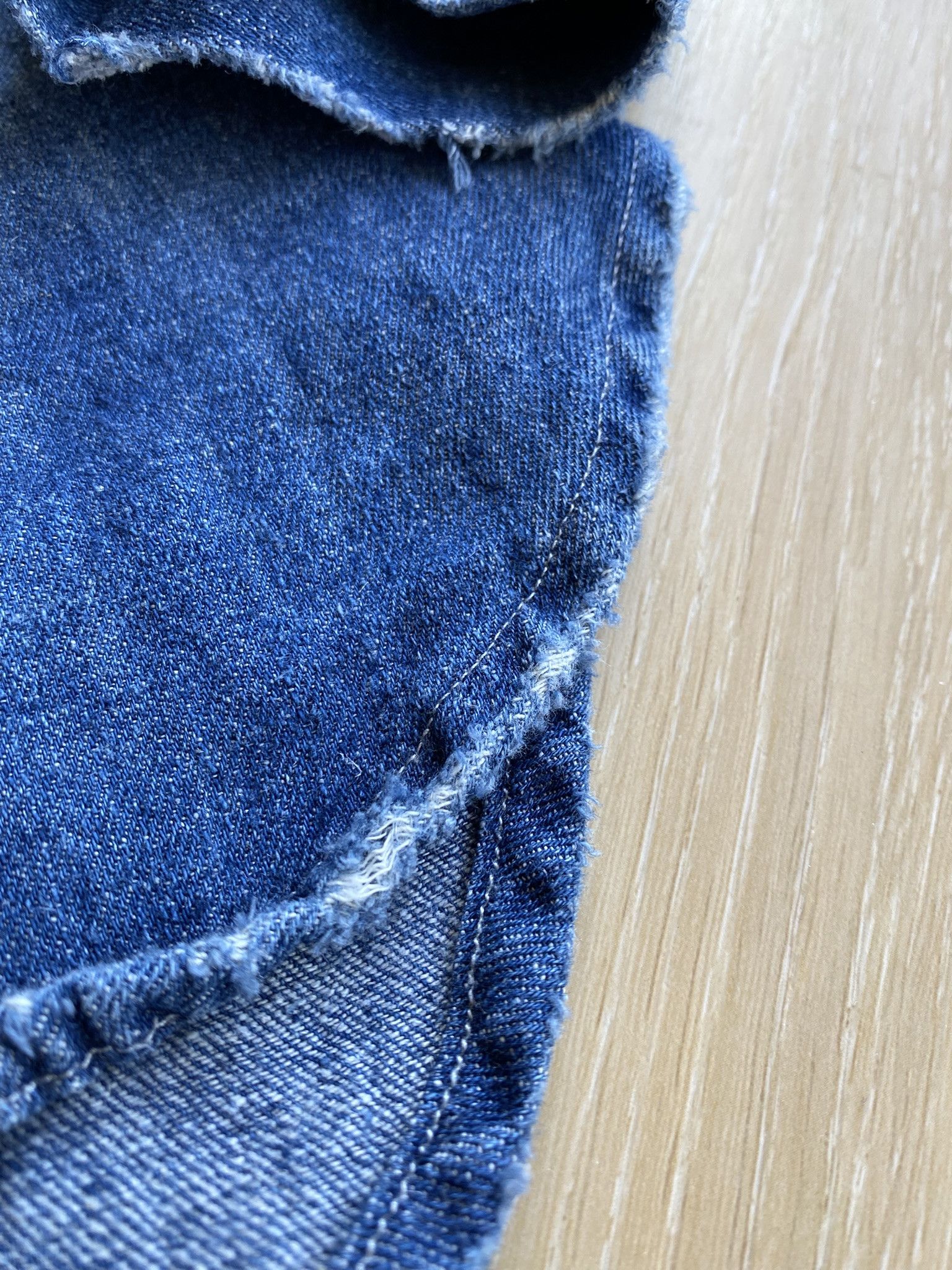 Our Legacy Distressed Half Zip - Japanese Hemp/Cotton Size US S / EU 44-46 / 1 - 12 Thumbnail