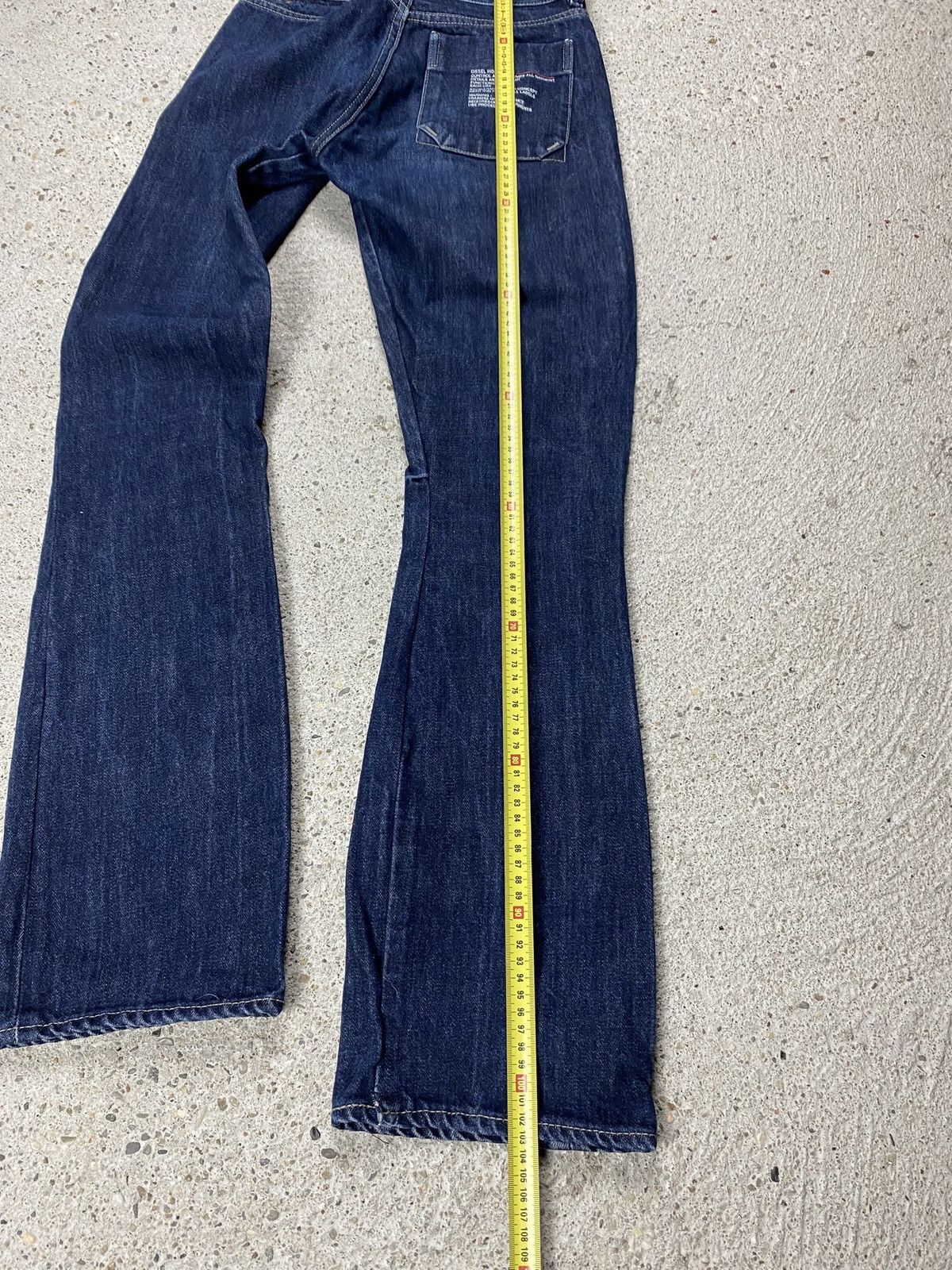 Diesel Diesel vintage dit flared bootcut jeans navy selvedge denim Size 27" / US 4 / IT 40 - 13 Thumbnail