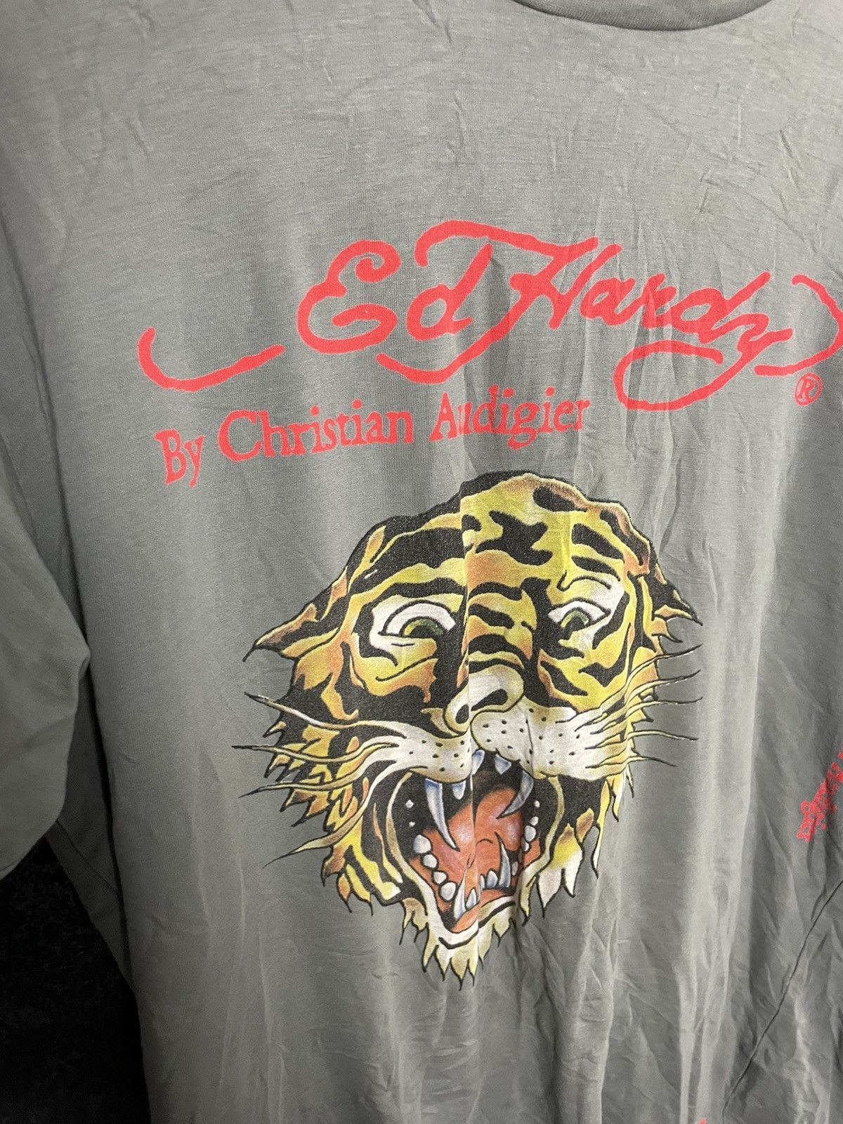 Ed Hardy × Vintage ed hardy sport tiger design t-shirt tatoo audigier Size US L / EU 52-54 / 3 - 3 Thumbnail