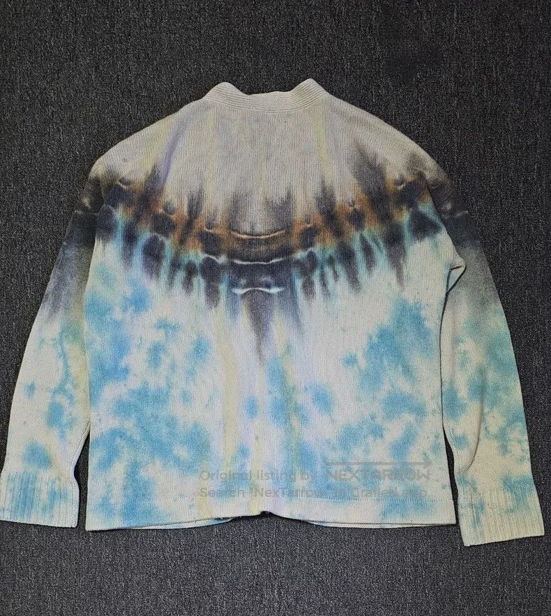 Amiri Amiri Cashmere Tie-Dye Cardigan Sweater Size US M / EU 48-50 / 2 - 4 Thumbnail