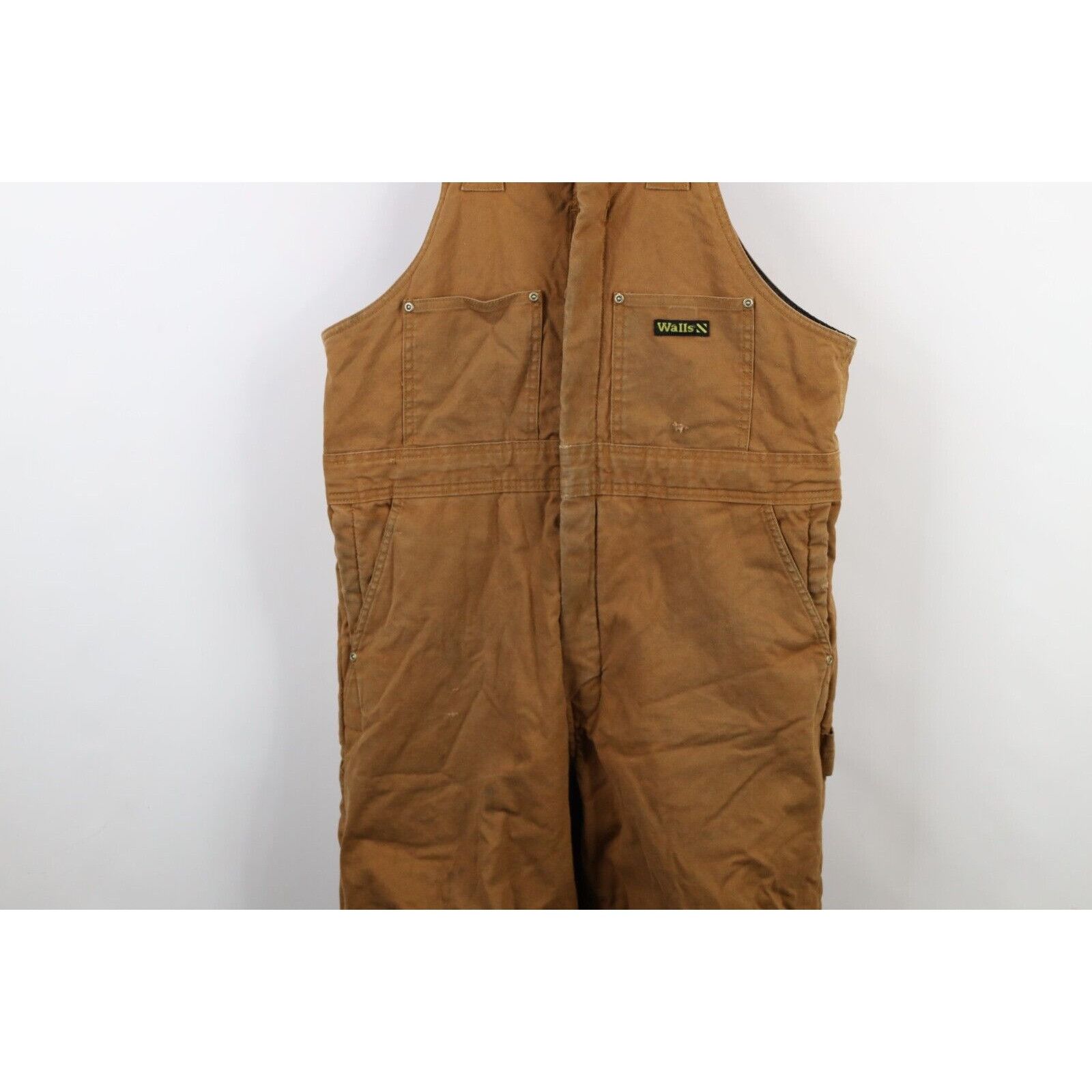 Vintage × Walls Vintage Walls Mens Distressed Quilted Insulated Overalls Size US 32 / EU 48 - 3 Thumbnail