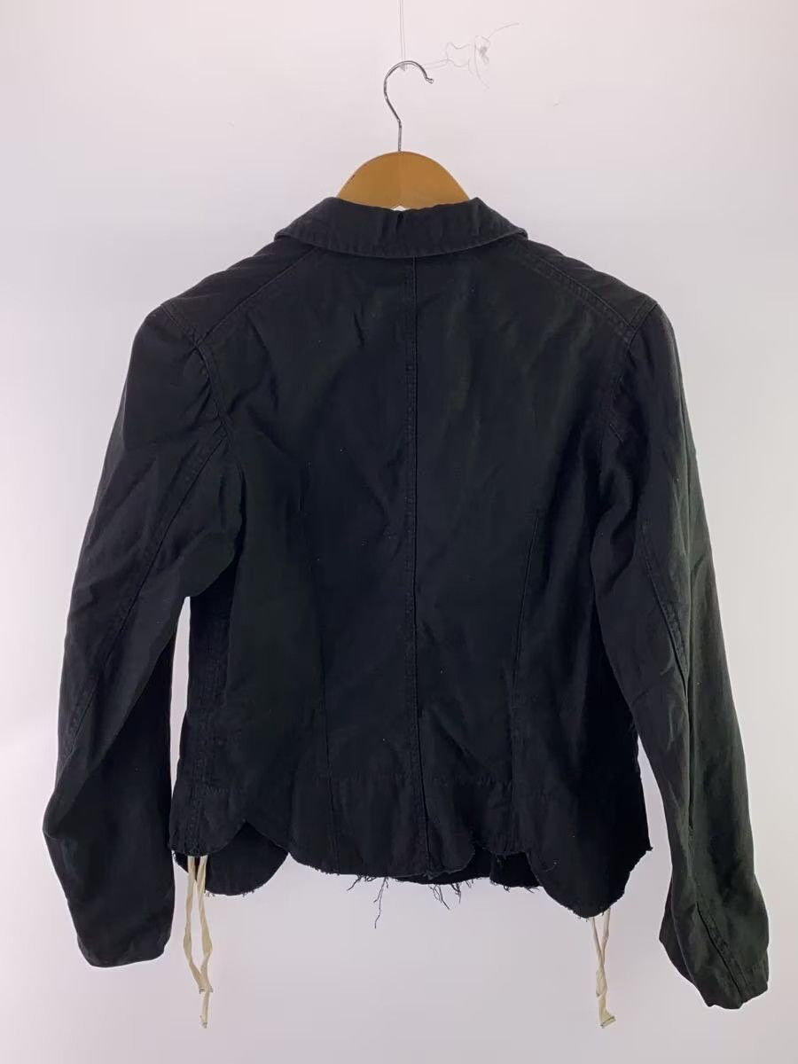 Comme des Garcons Frayed Round Hem Biker Jacket Size US M / EU 48-50 / 2 - 2 Thumbnail