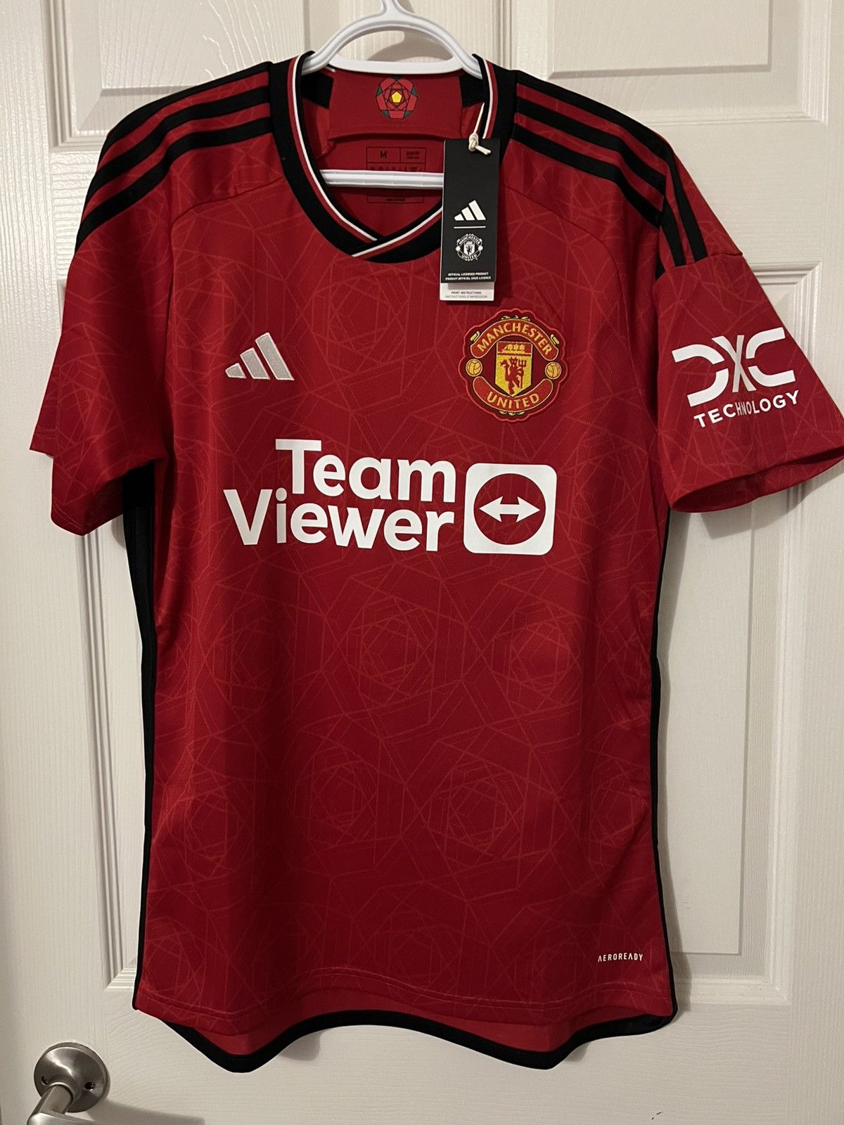 Adidas Manchester united 2023 jersey Size US M / EU 48-50 / 2 - 1 Thumbnail