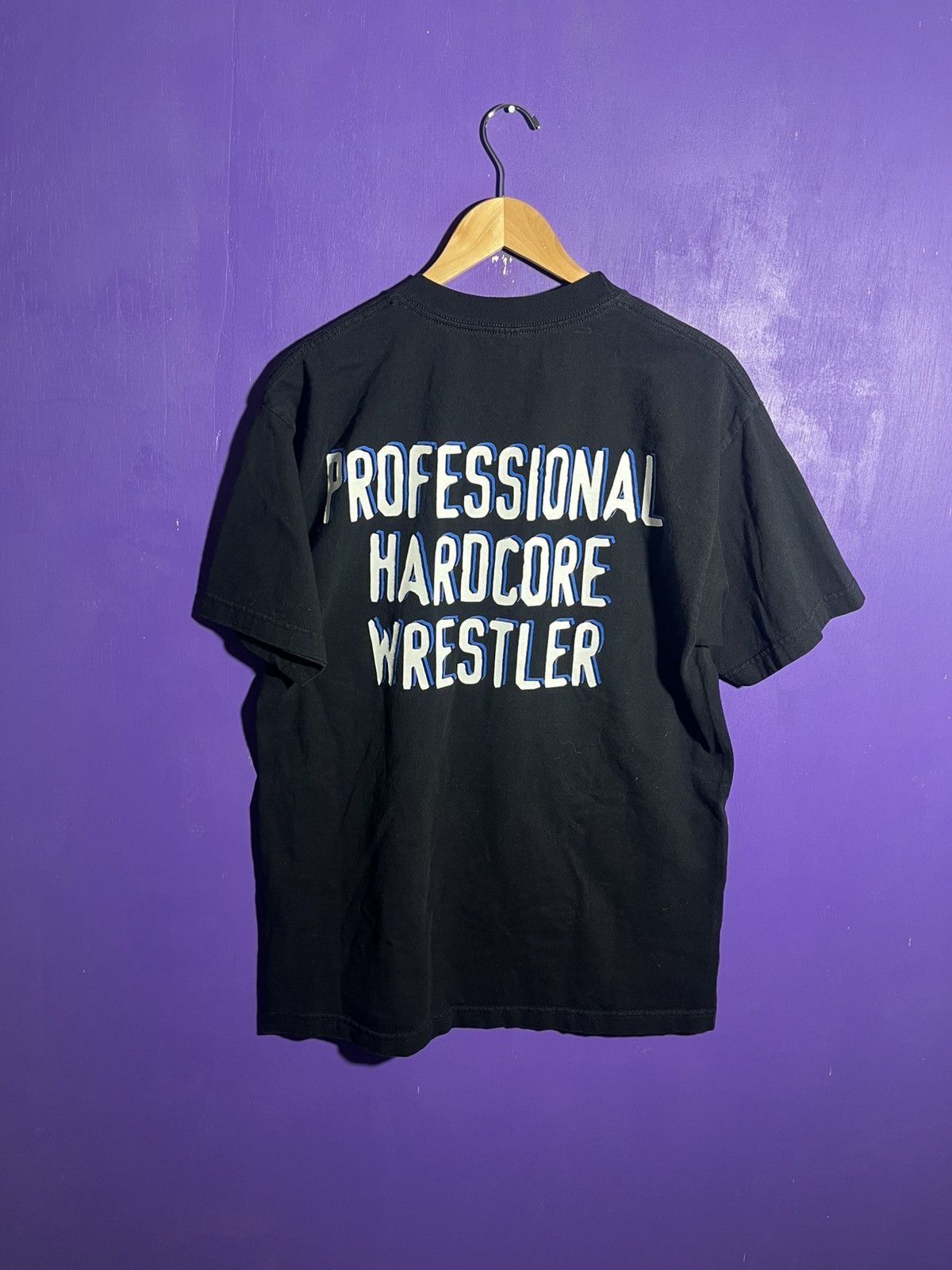Vintage × WWF Vintage 2000 Stone cold hardcore wrestler t-shirt Size US L / EU 52-54 / 3 - 2 Thumbnail