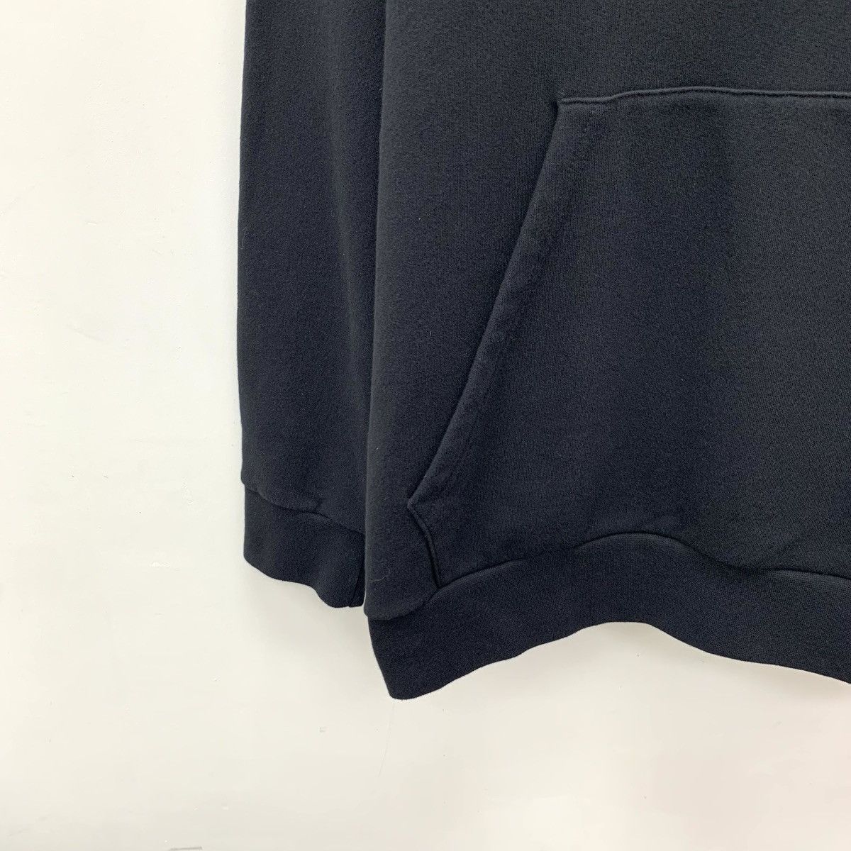 Palm Angels Palm Angels Black Hooded Drawstring Sweatshirt K26WX Size US XL / EU 56 / 4 - 4 Thumbnail