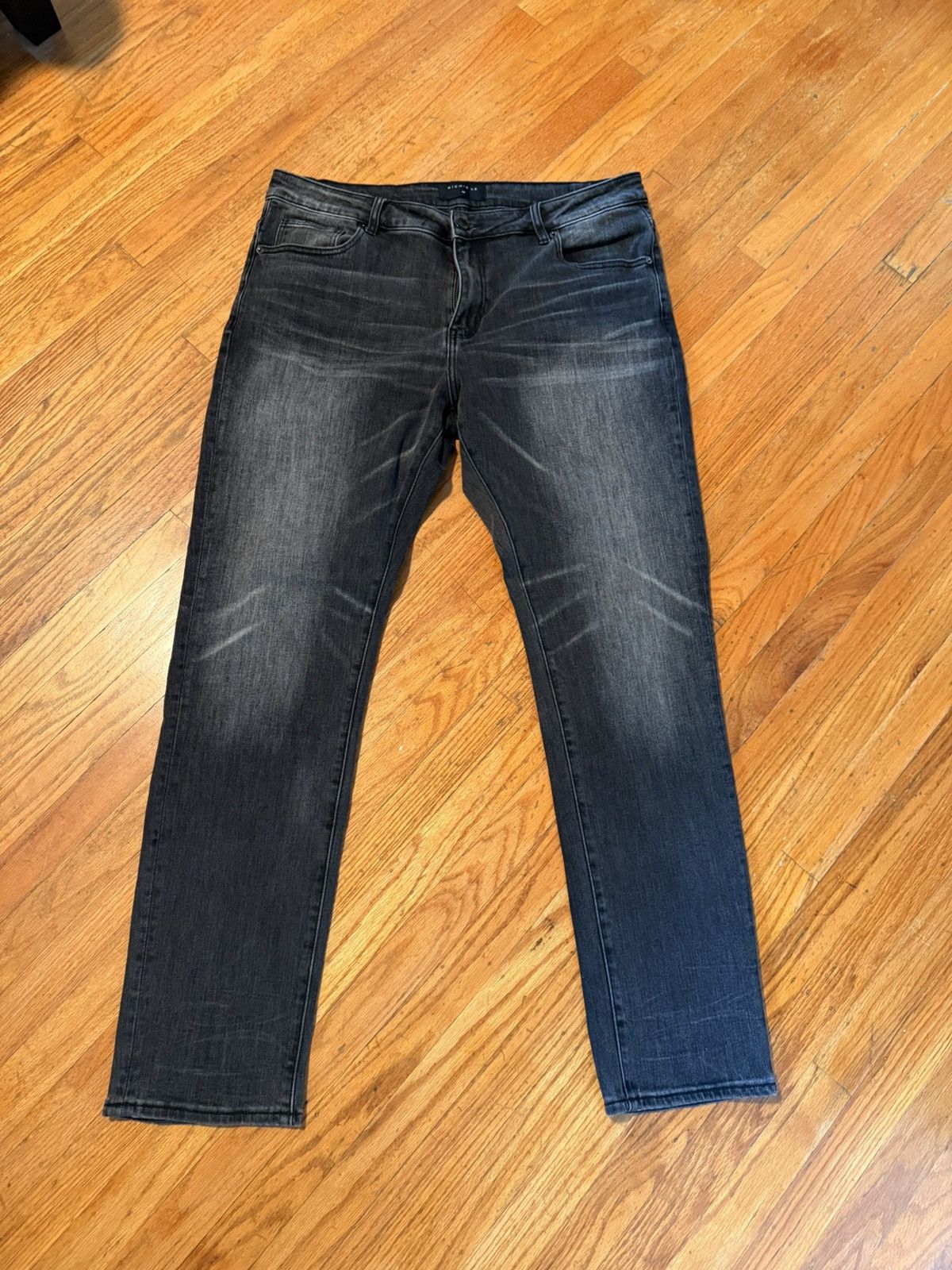 RLC22-006 Black washed denim