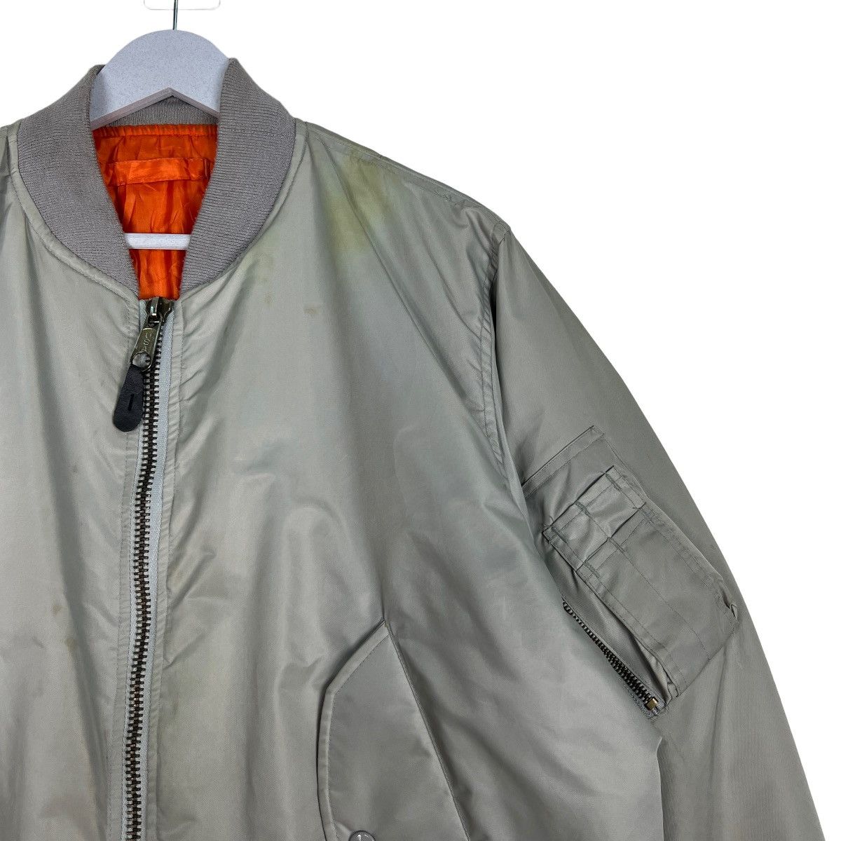 Japanese Brand 🔥 RIOT RIOT RIOT AIR FORCE MA-1 BOMBER JACKET Size US L / EU 52-54 / 3 - 6 Thumbnail