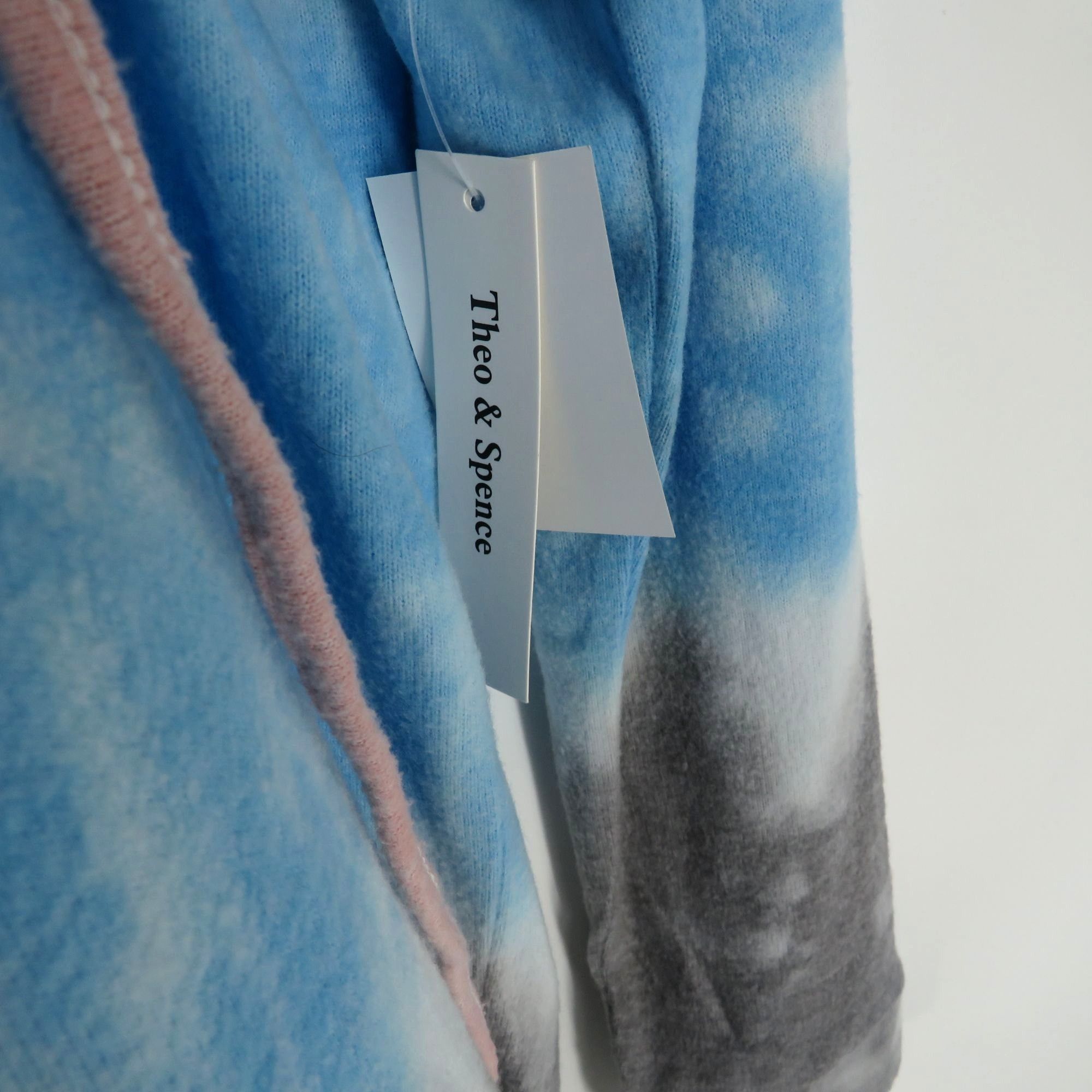 Other Theo & Spence Tie-Dye Hooded Sweatshirt V-Neck Pullover Medi Size M / US 6-8 / IT 42-44 - 4 Thumbnail