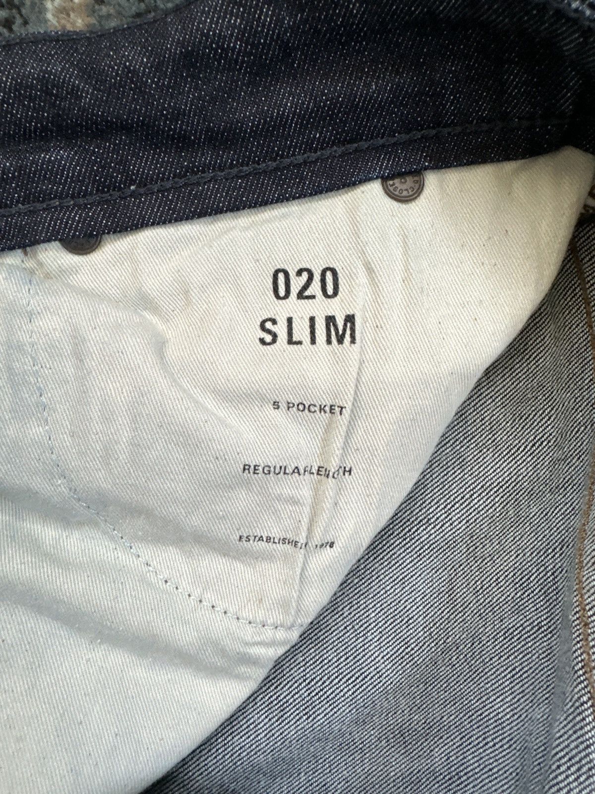 CLOSED Closed Slim Fit Blue Rinse Denim Size 30 Waist Size US 30 / EU 46 - 7 Thumbnail
