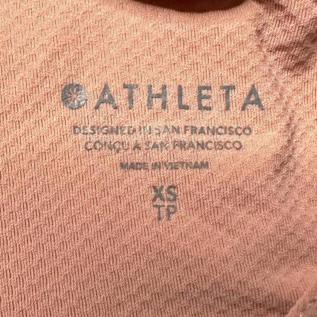 Athleta Athleta Women's XS Pink Camo Longline Sports Bra Crossback Size ONE SIZE - 7 Thumbnail